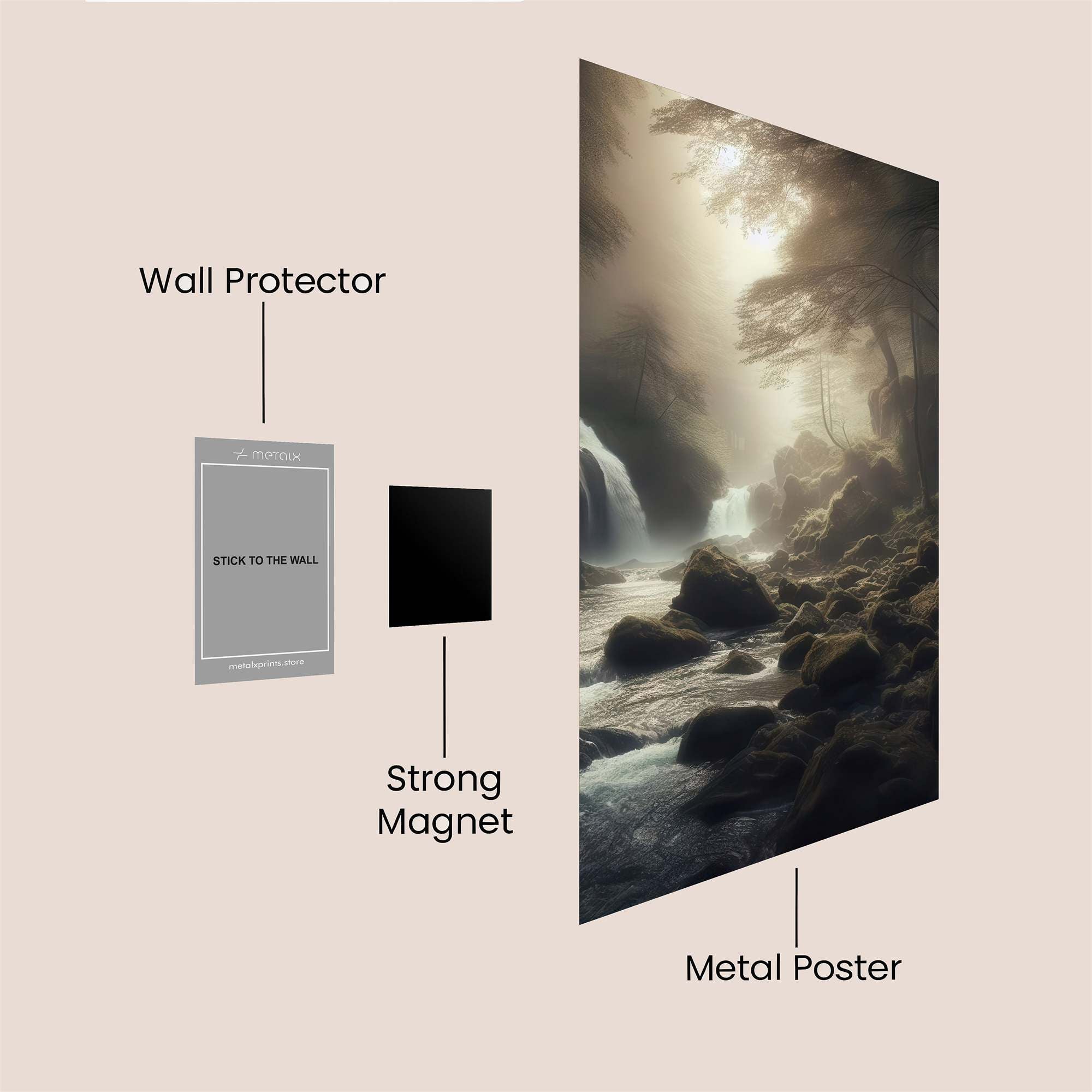 Mystic Haven Safe Wall Magnetic / M