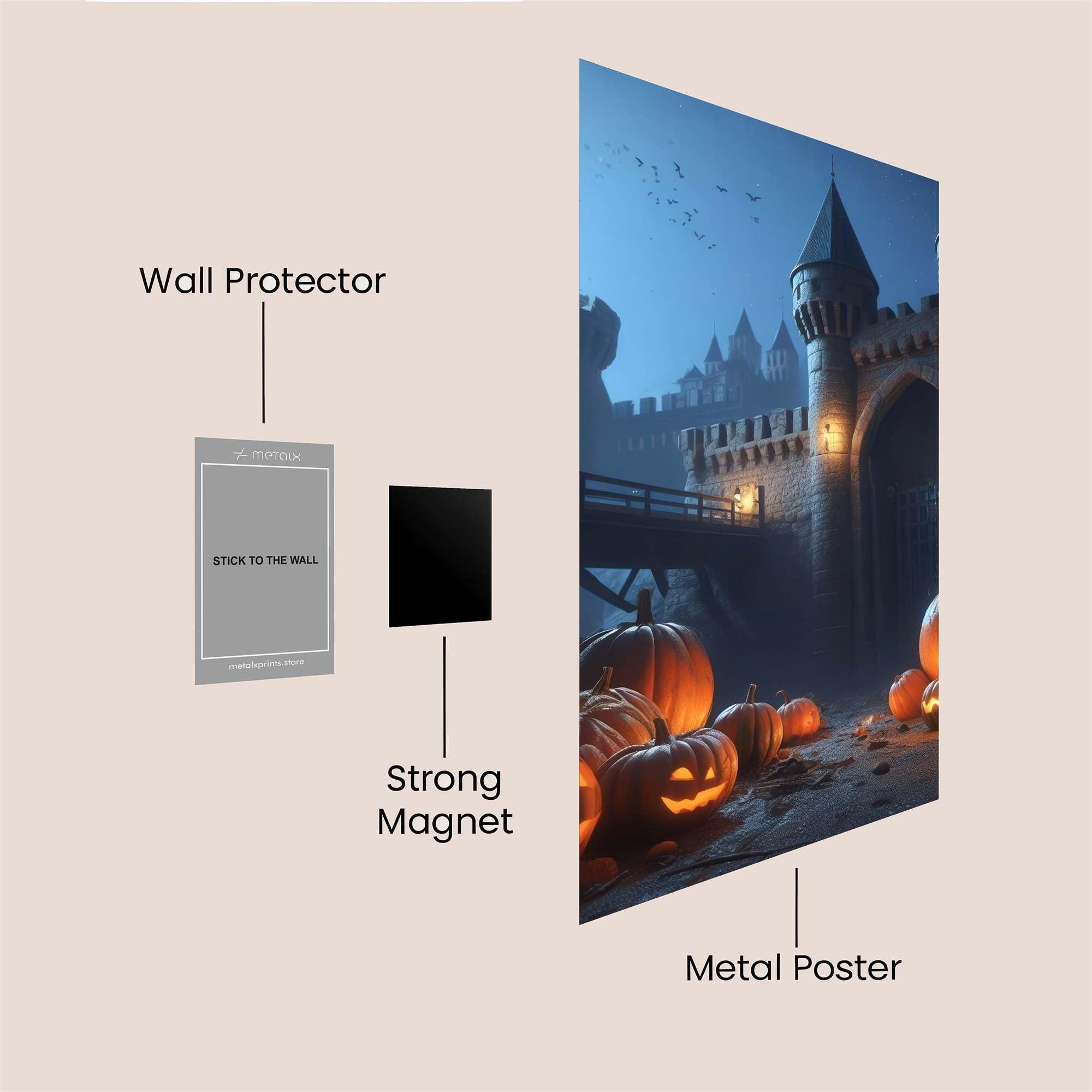 Dracula's Delight Safe Wall Magnetic / M