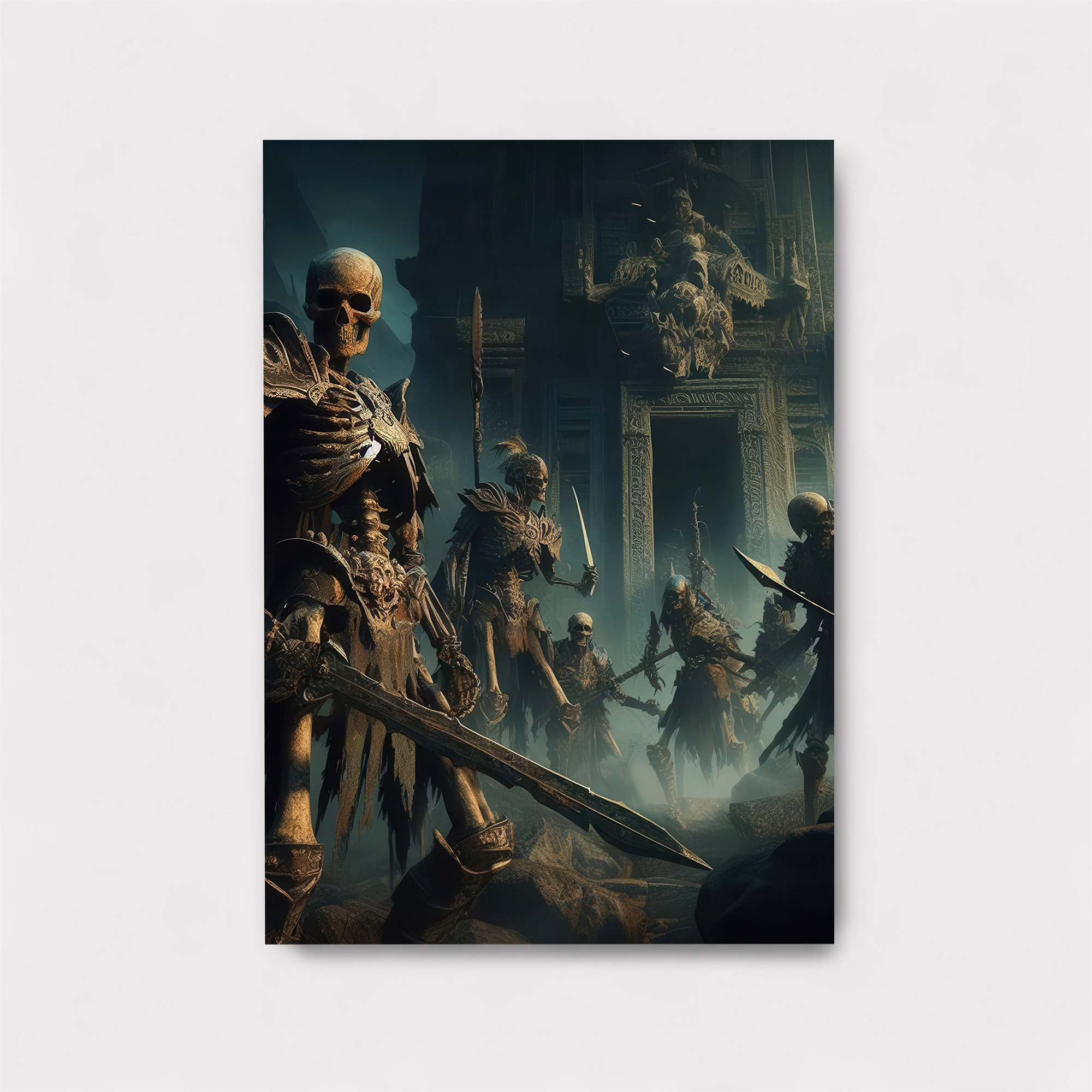 Skeleton Siege Safe Wall Magnetic / M