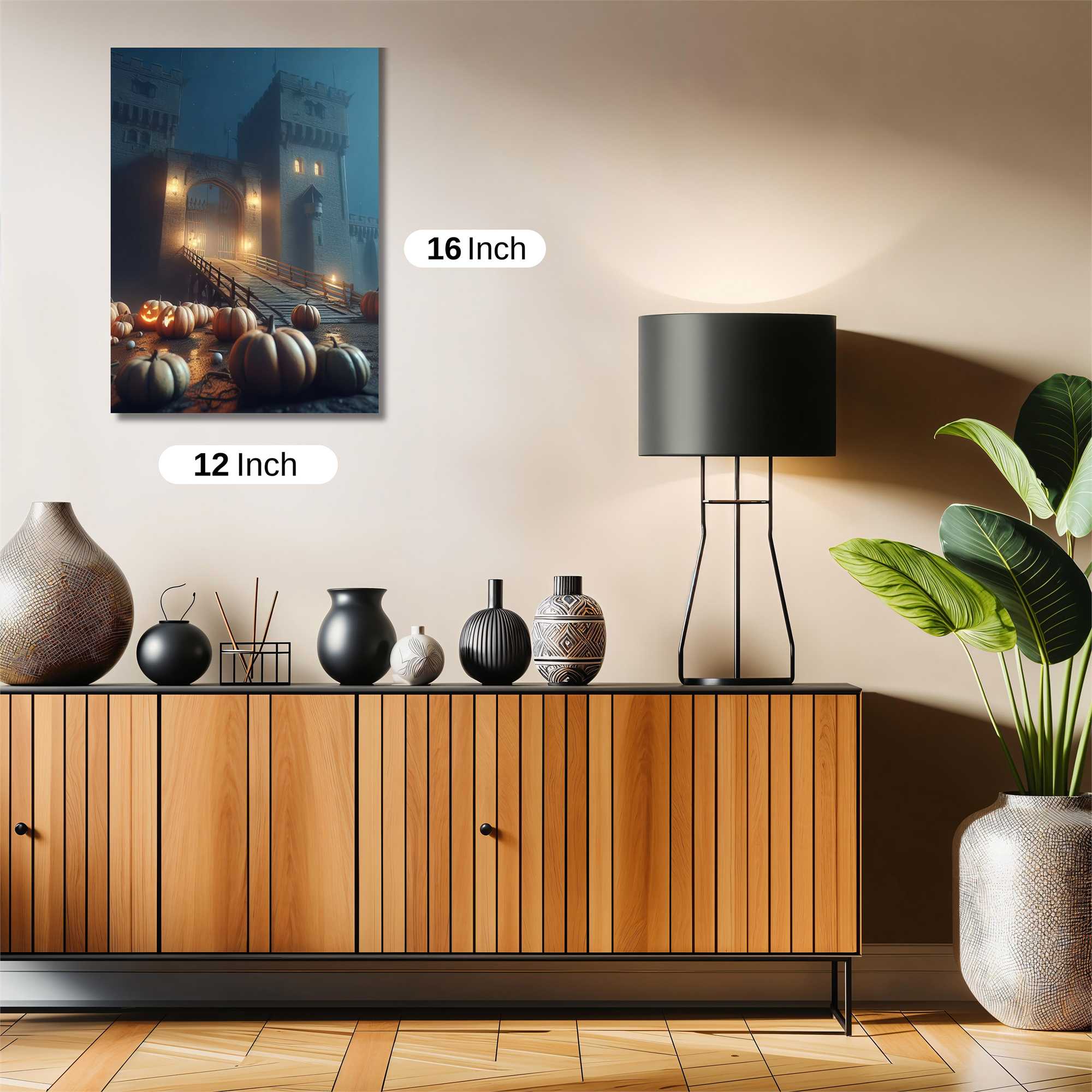 Haunted Citadel Safe Wall Magnetic / M