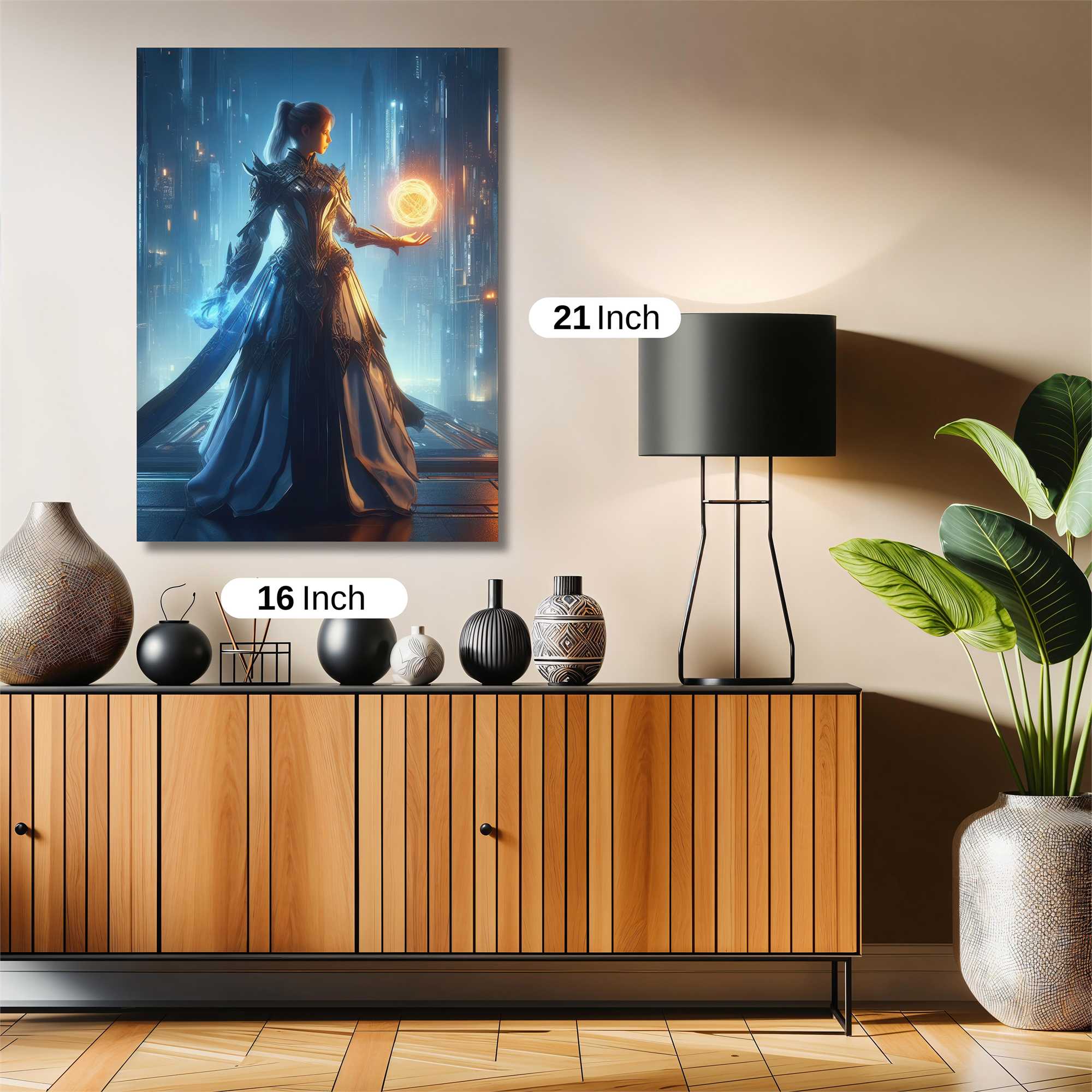 Sorceress Serene Safe Wall Magnetic / M