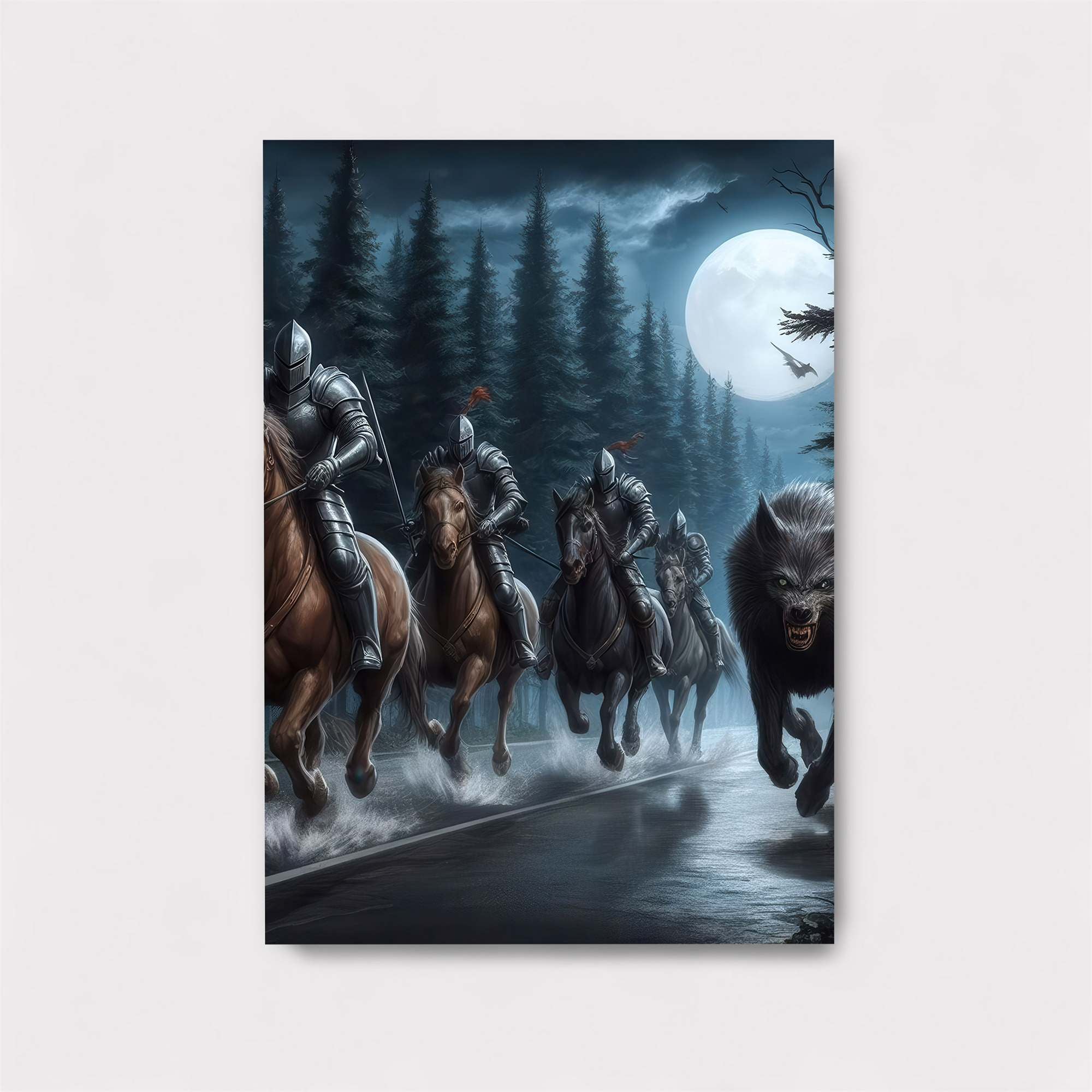 Knights Pursuit Safe Wall Magnetic / M