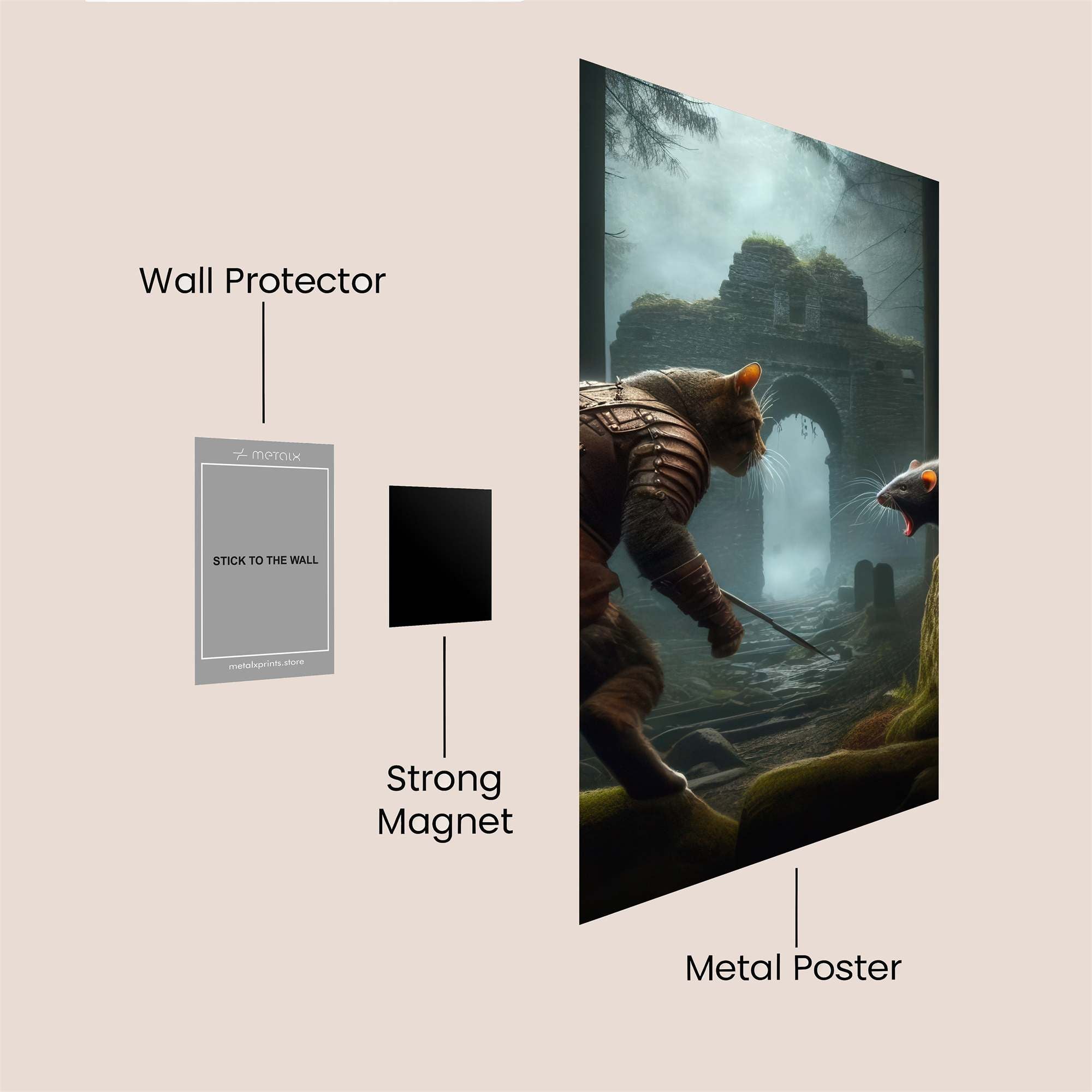 Cthulhu Flight Safe Wall Magnetic / M