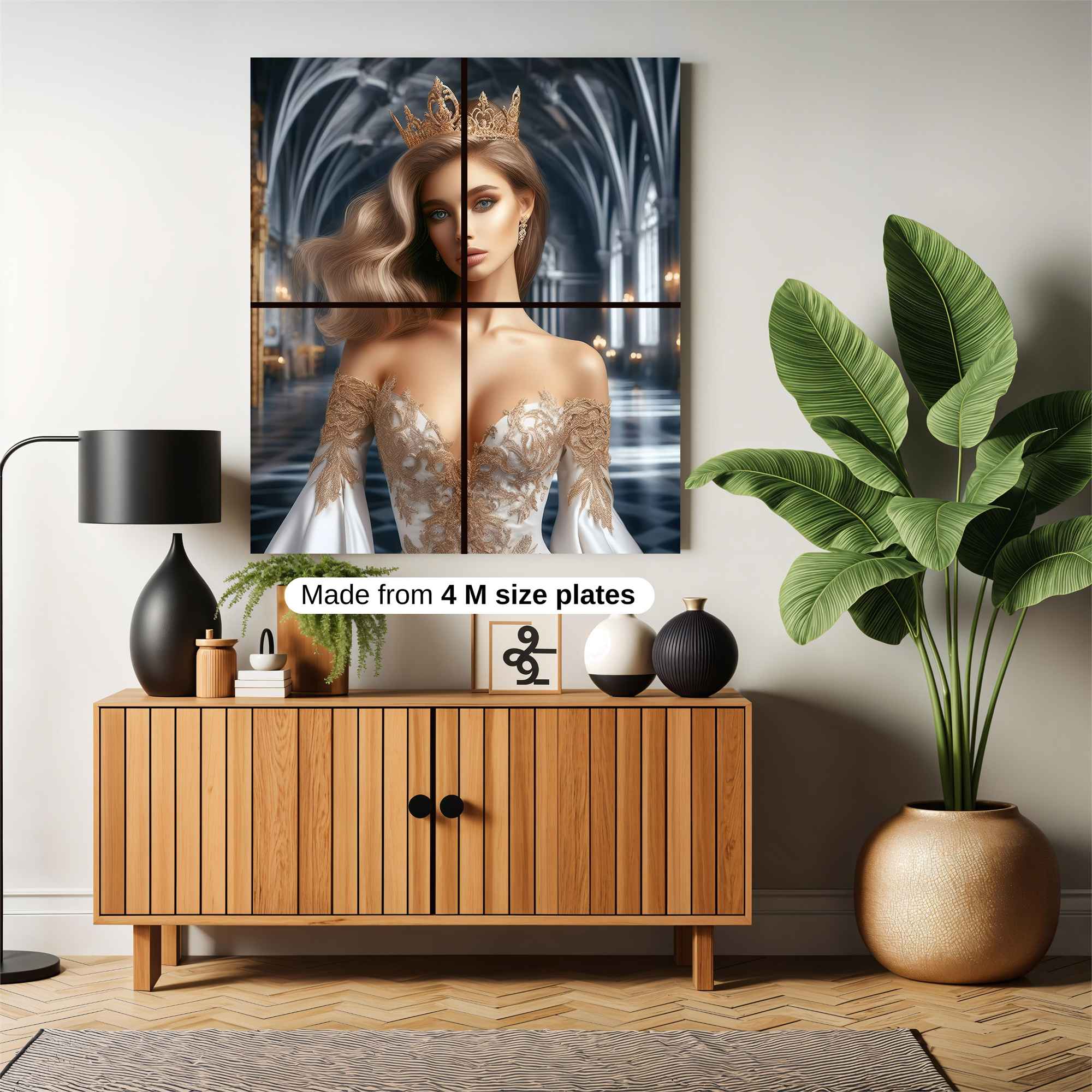 Queen Majestic Safe Wall Magnetic / M