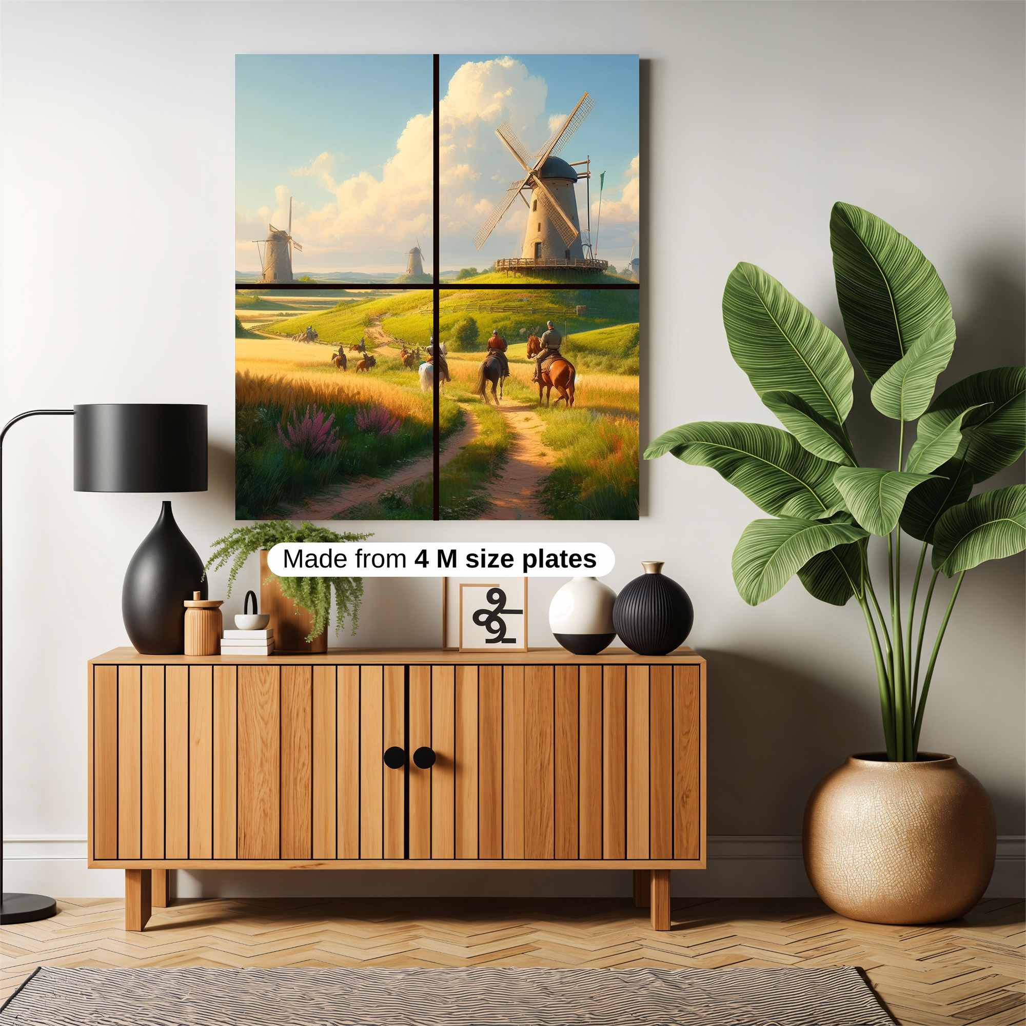 Windmill Whimsy Safe Wall Magnetic / M