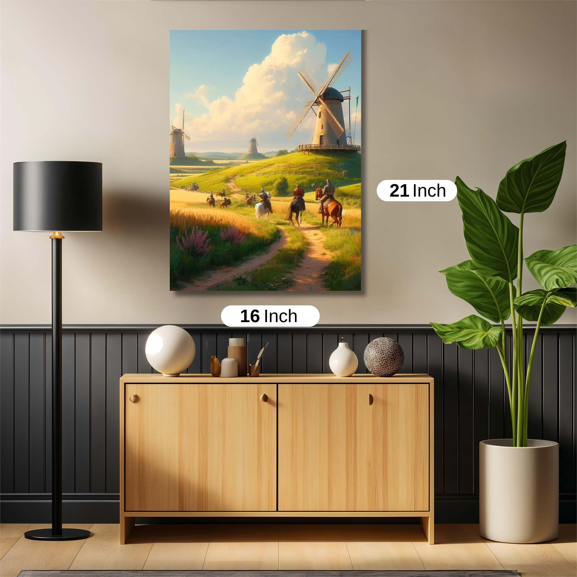 Windmill Whimsy Safe Wall Magnetic / M