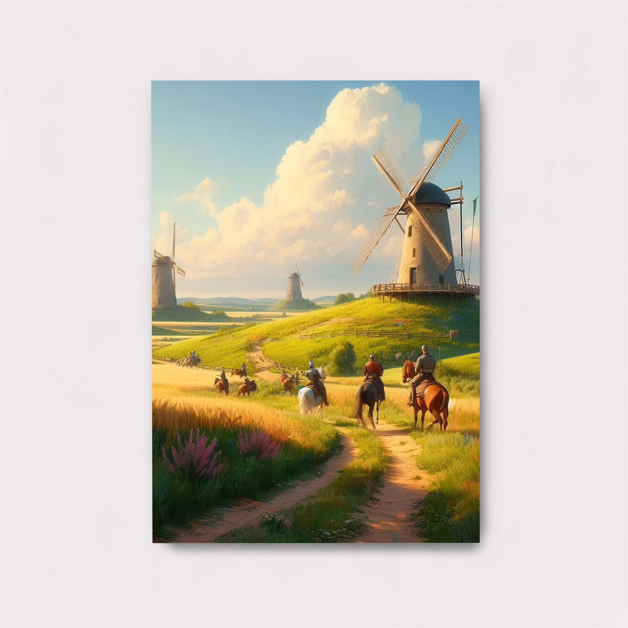Windmill Whimsy Safe Wall Magnetic / M