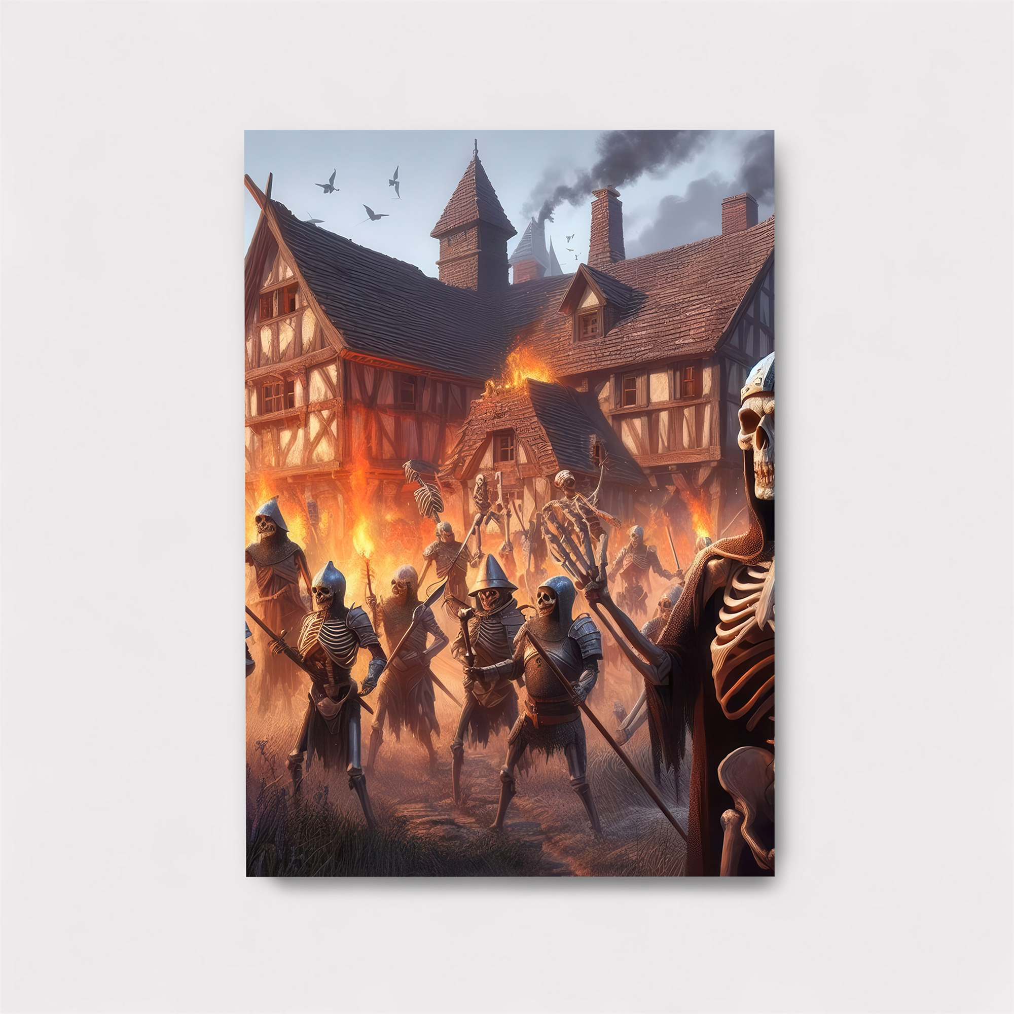 Skeleton Siege Safe Wall Magnetic / M