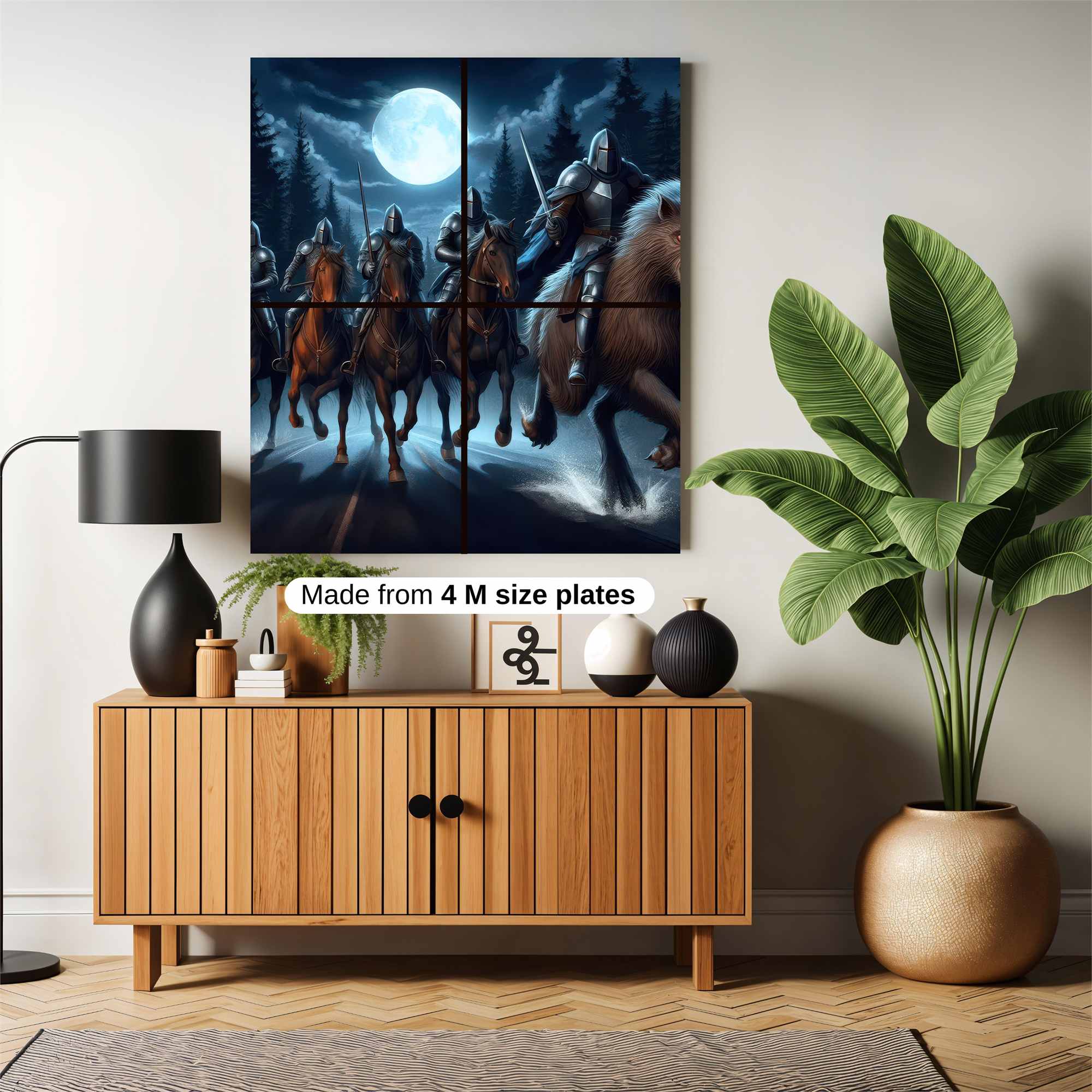 Knights Enigmatic Safe Wall Magnetic / M