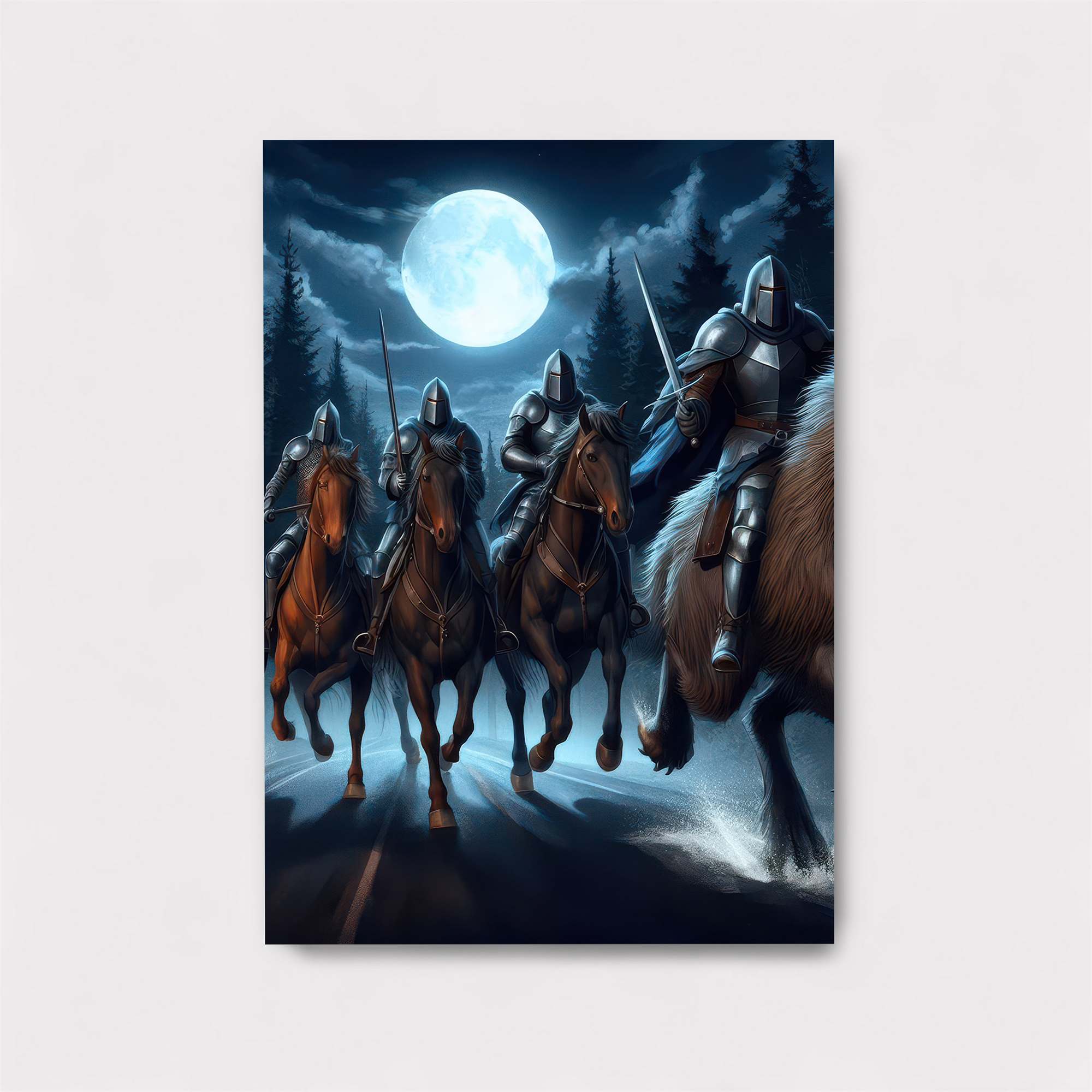 Knights Enigmatic Safe Wall Magnetic / M