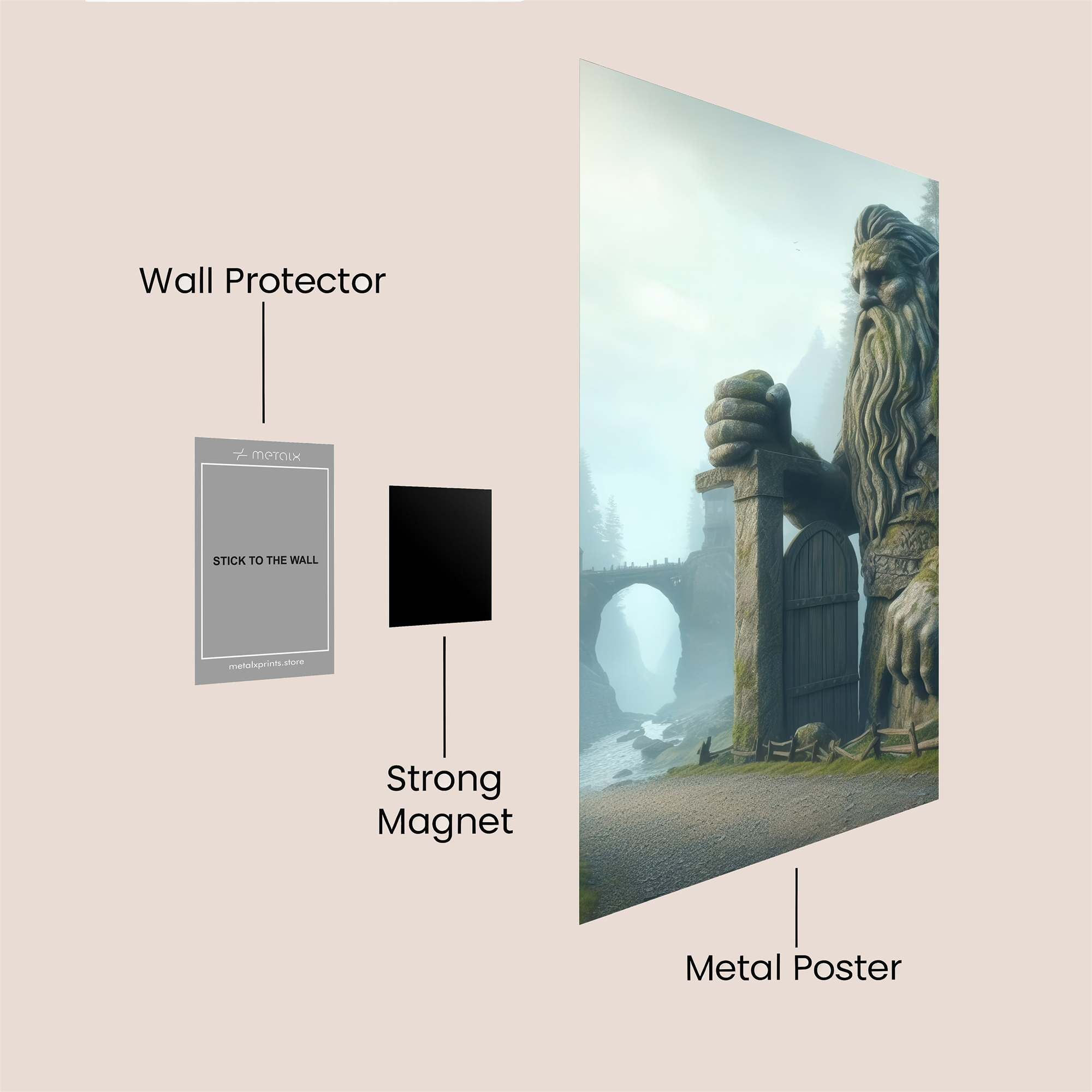 Giant Guardian Safe Wall Magnetic / M