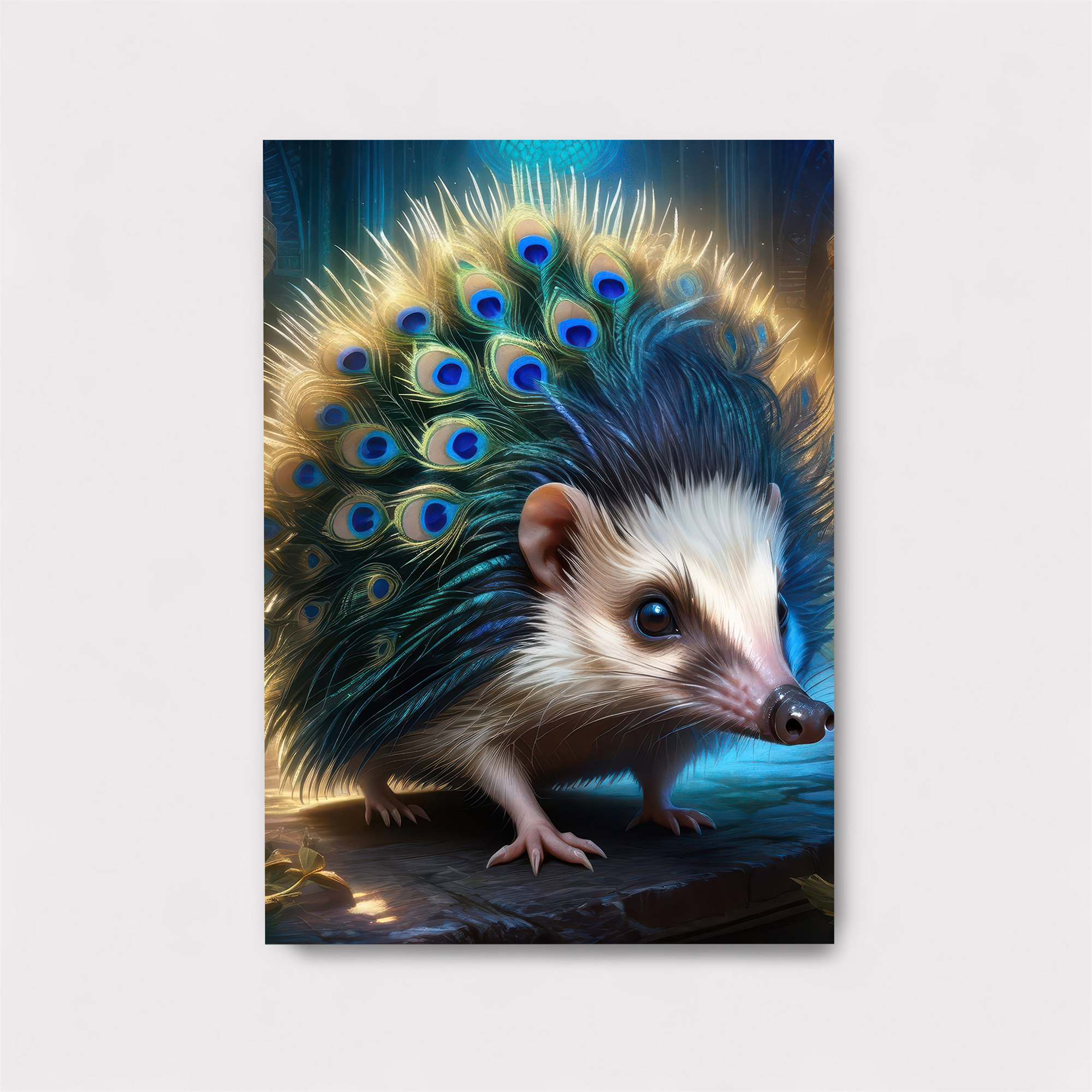 Peacock Prismatic Safe Wall Magnetic / M