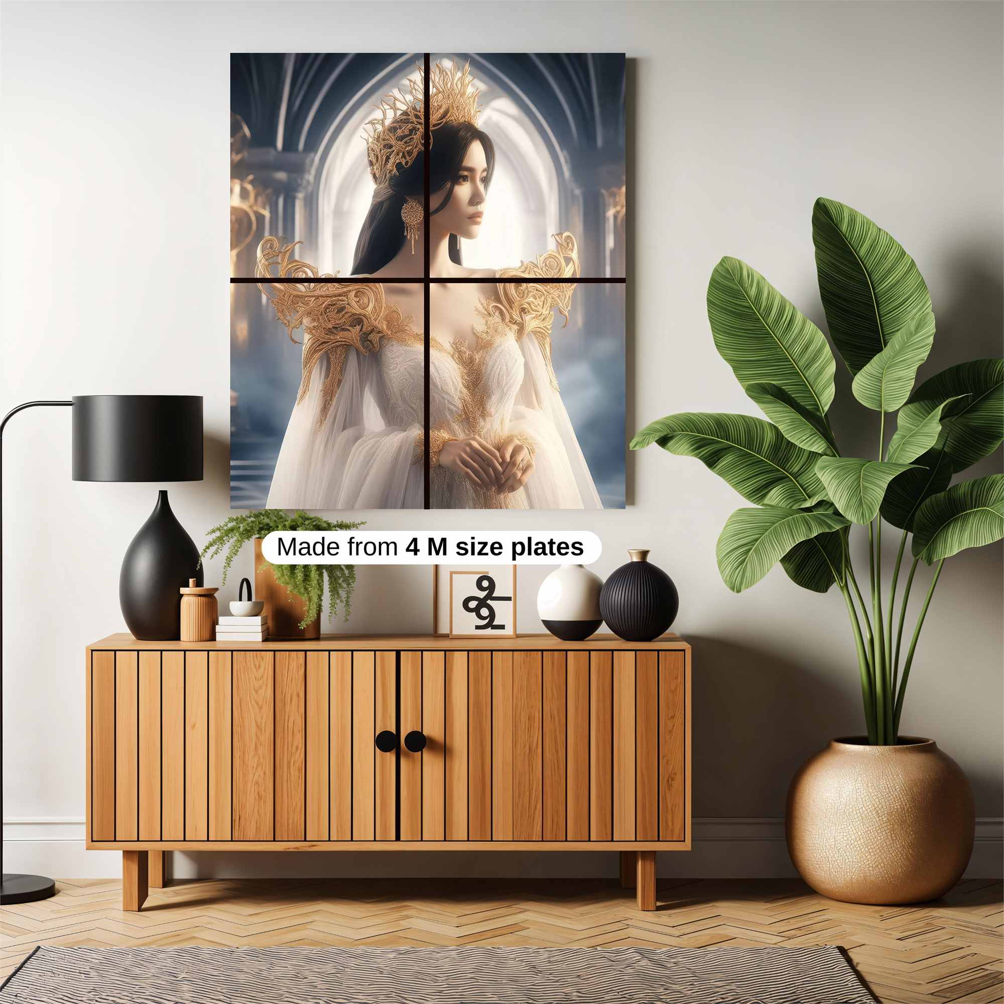 Queen Radiant Safe Wall Magnetic / M