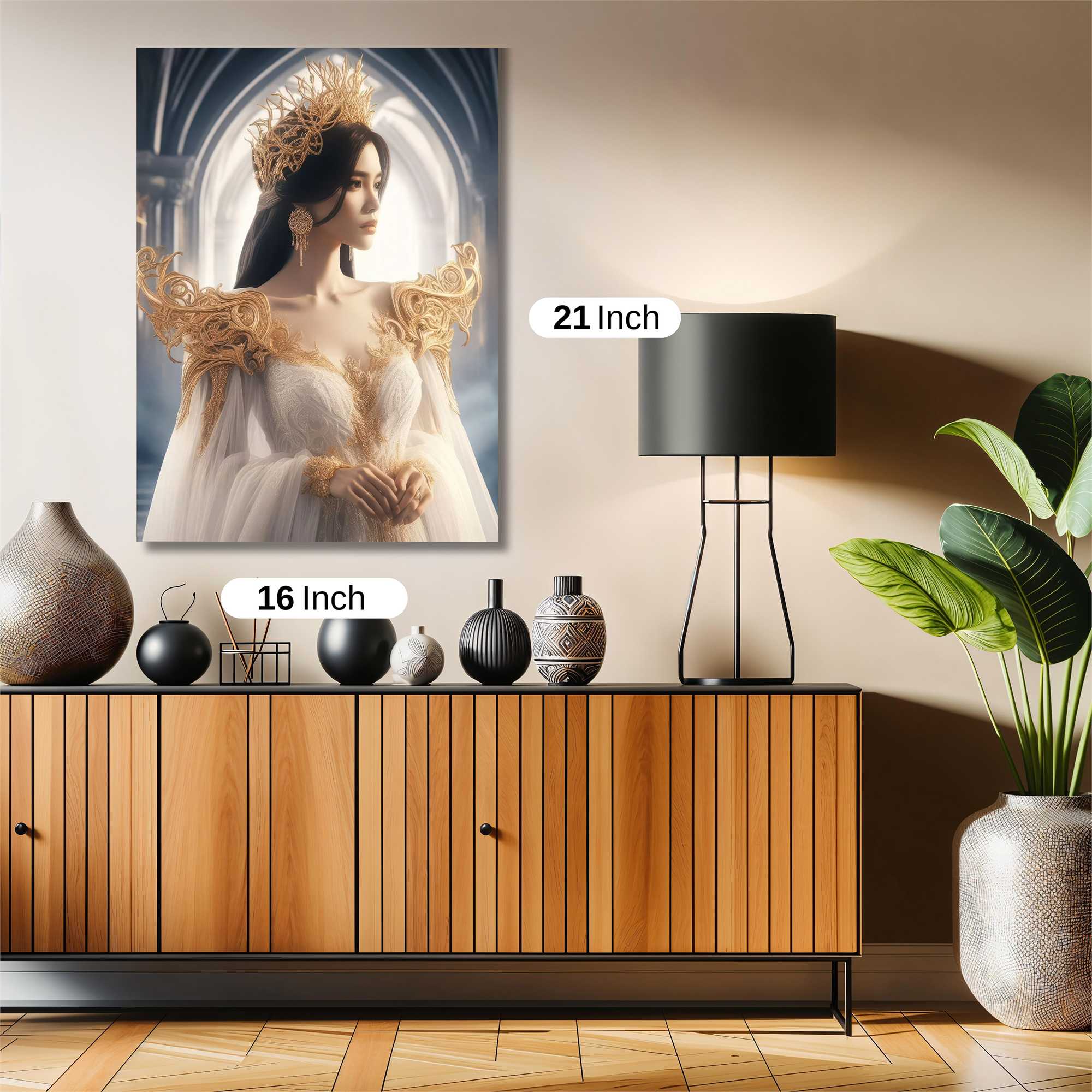 Queen Radiant Safe Wall Magnetic / M