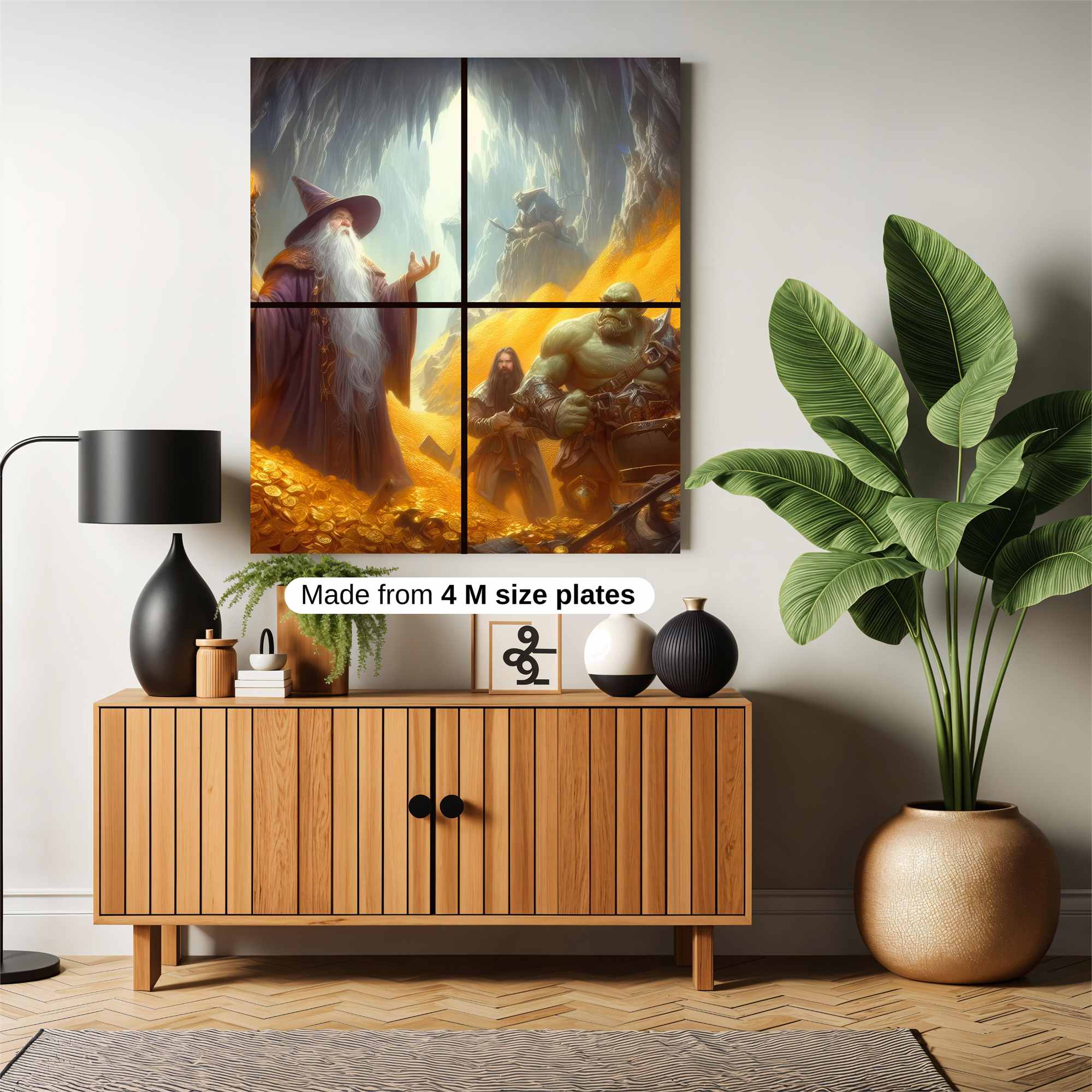 Gandalf Gleeful Safe Wall Magnetic / M