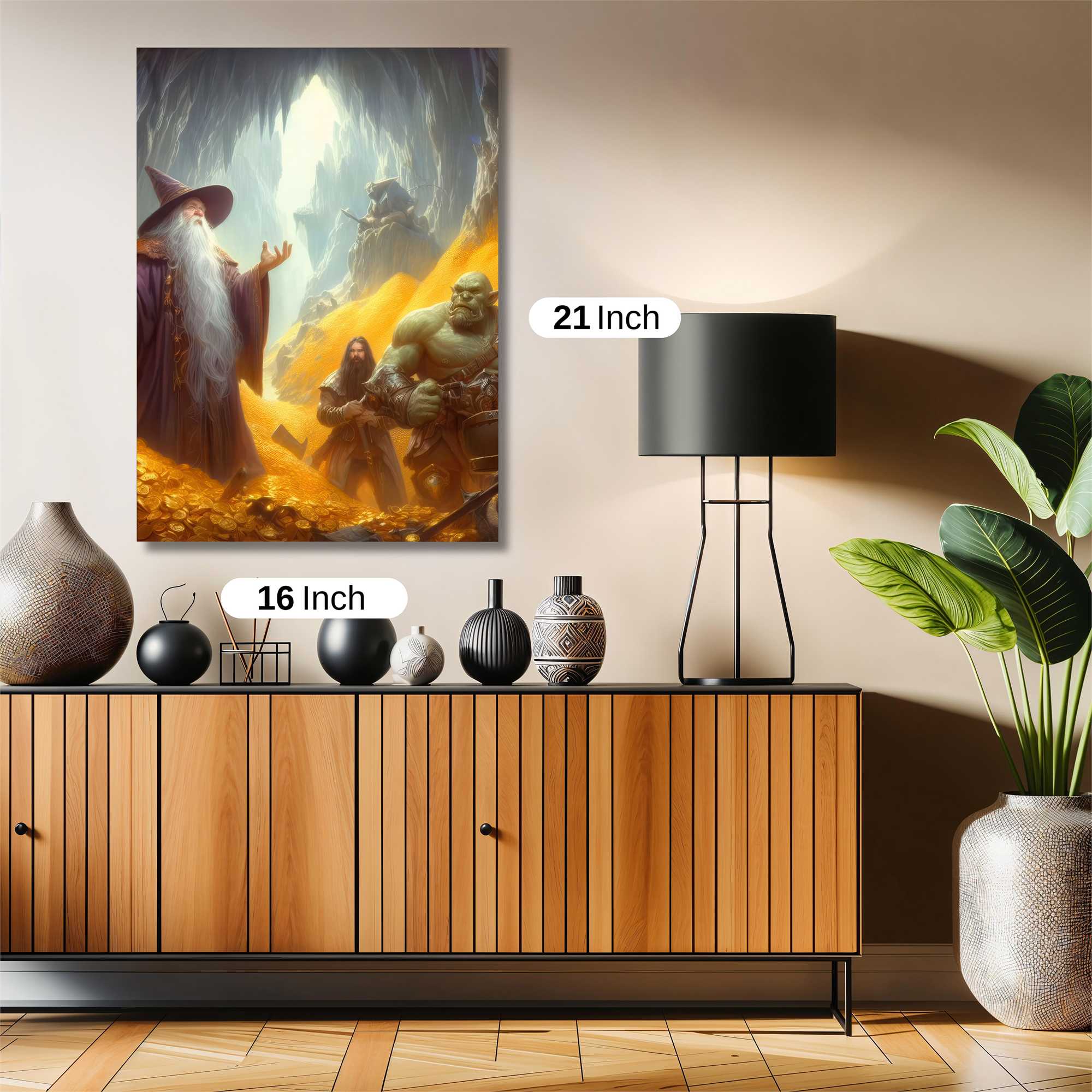 Gandalf Gleeful Safe Wall Magnetic / M