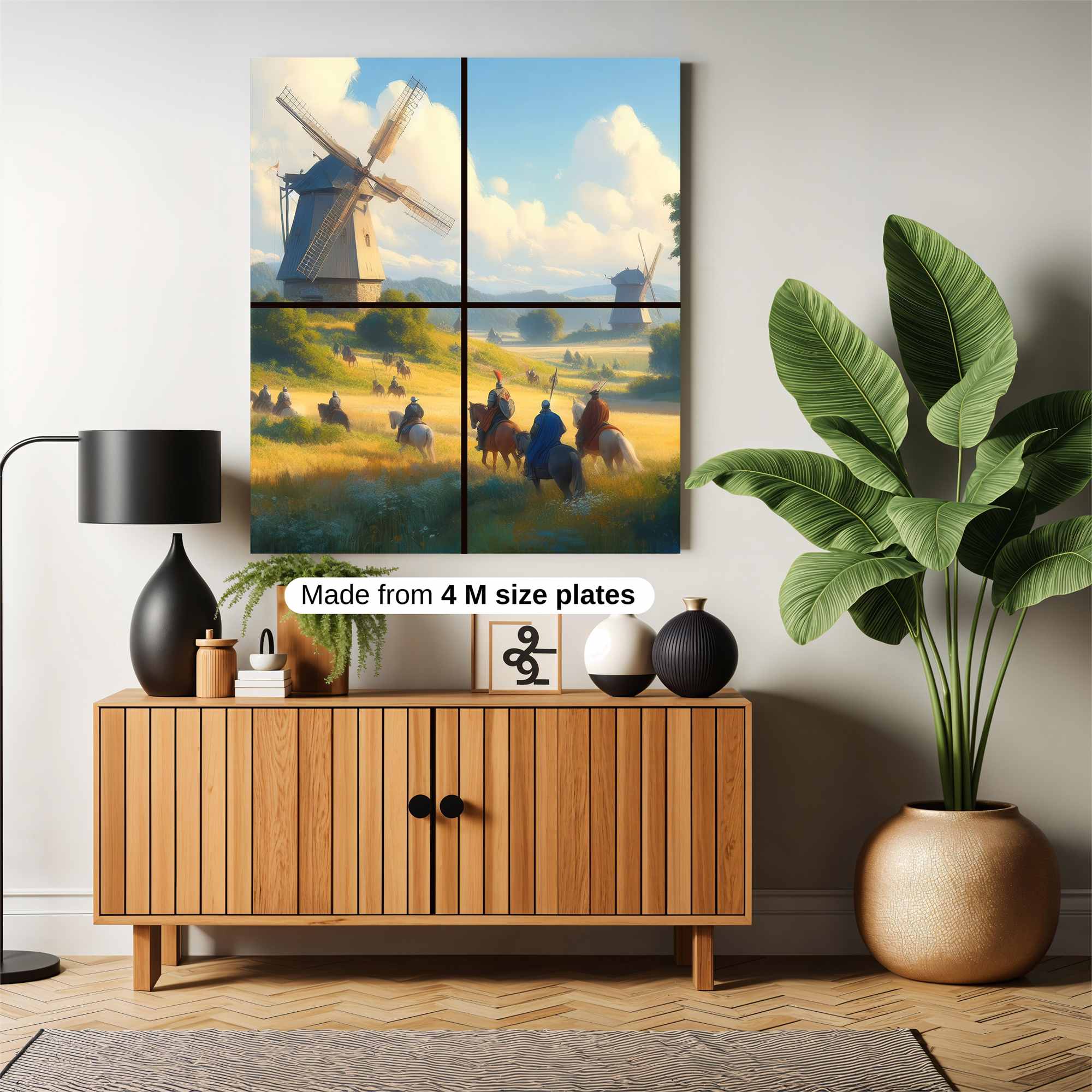 Windmill Wanderlust Safe Wall Magnetic / M