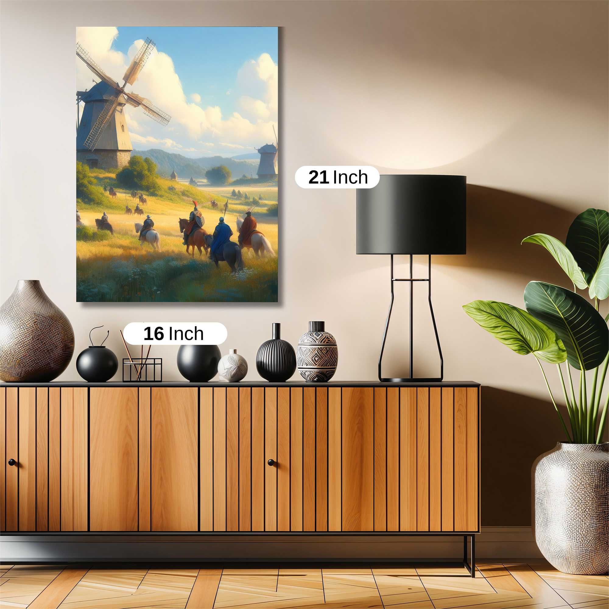 Windmill Wanderlust Safe Wall Magnetic / M