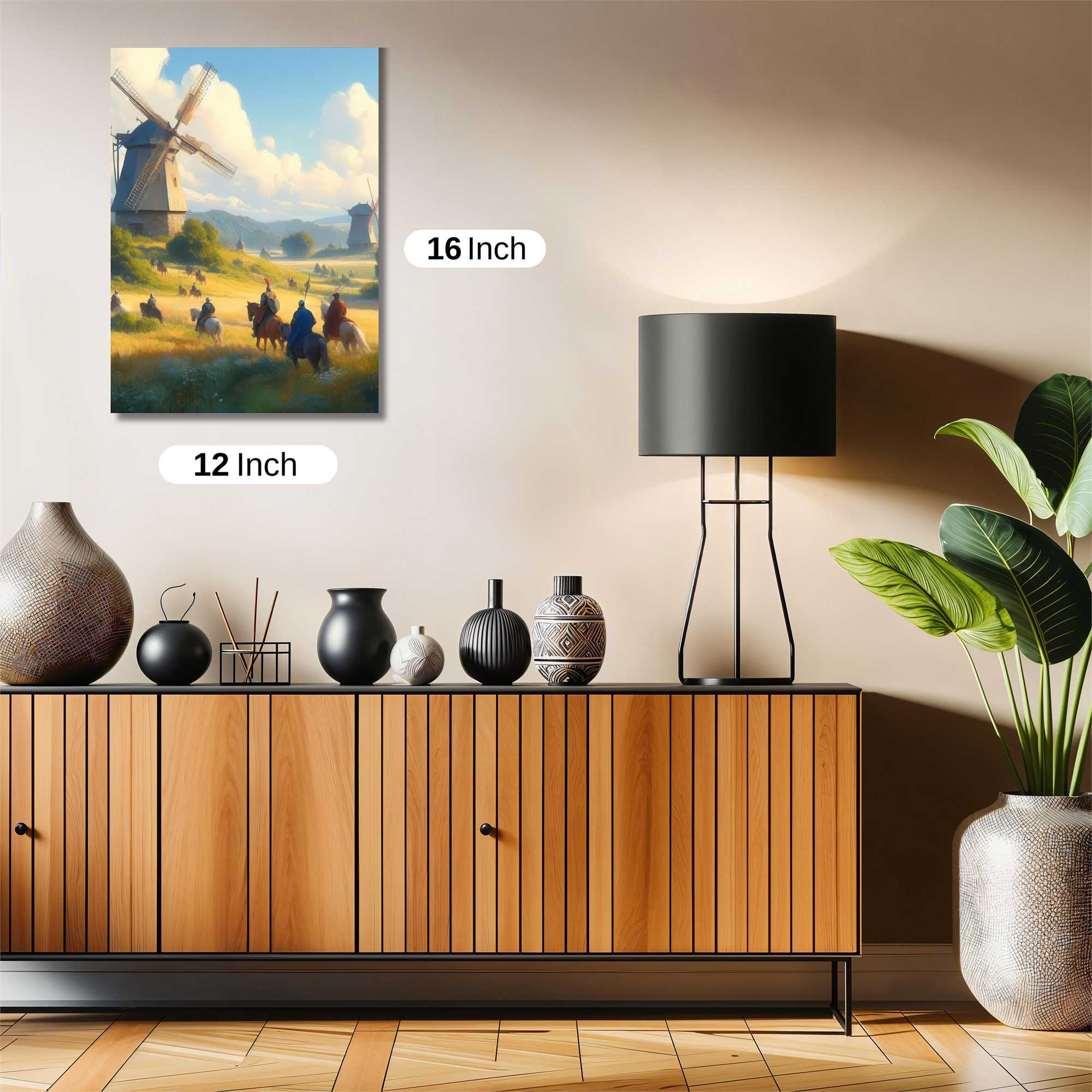 Windmill Wanderlust Safe Wall Magnetic / M