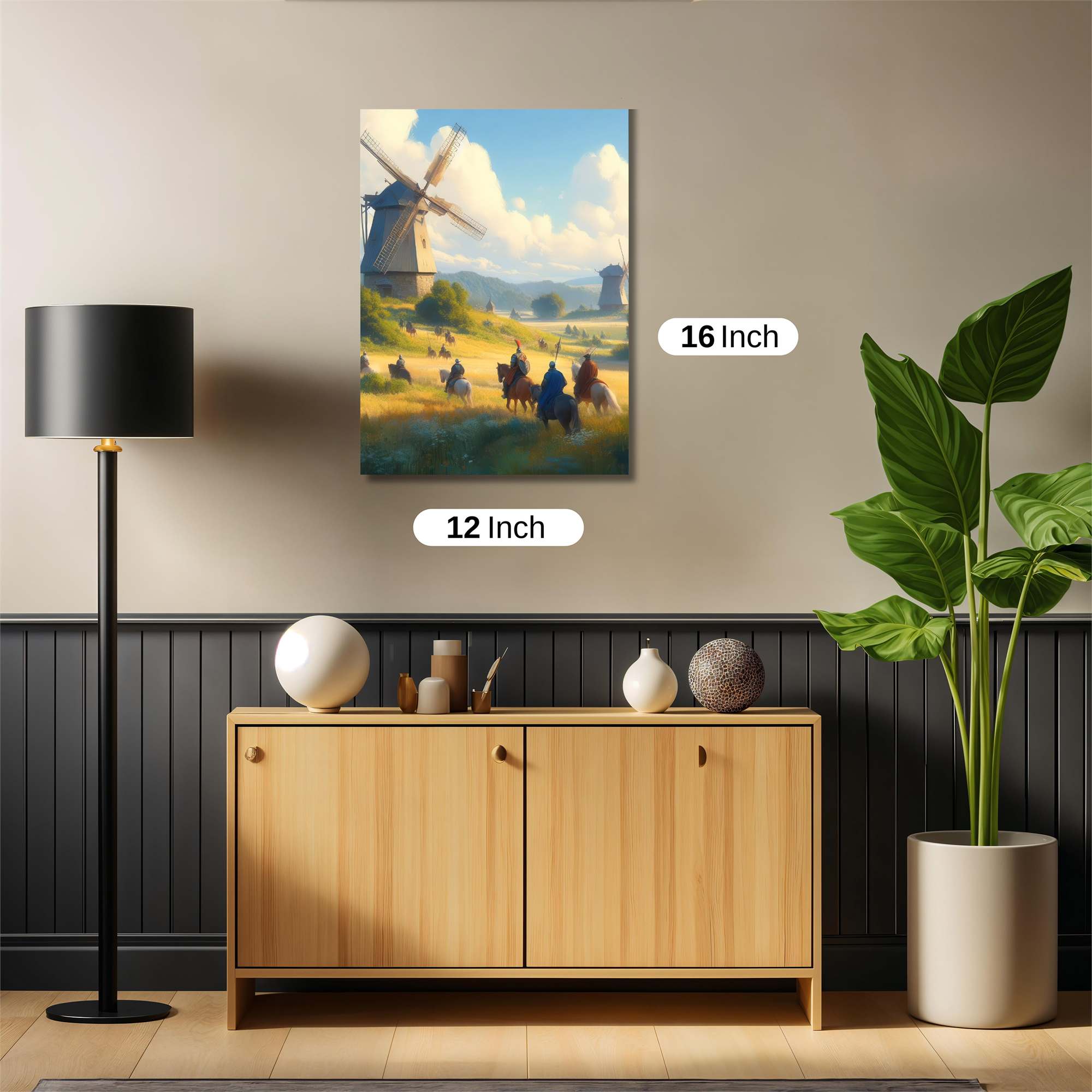 Windmill Wanderlust Safe Wall Magnetic / M