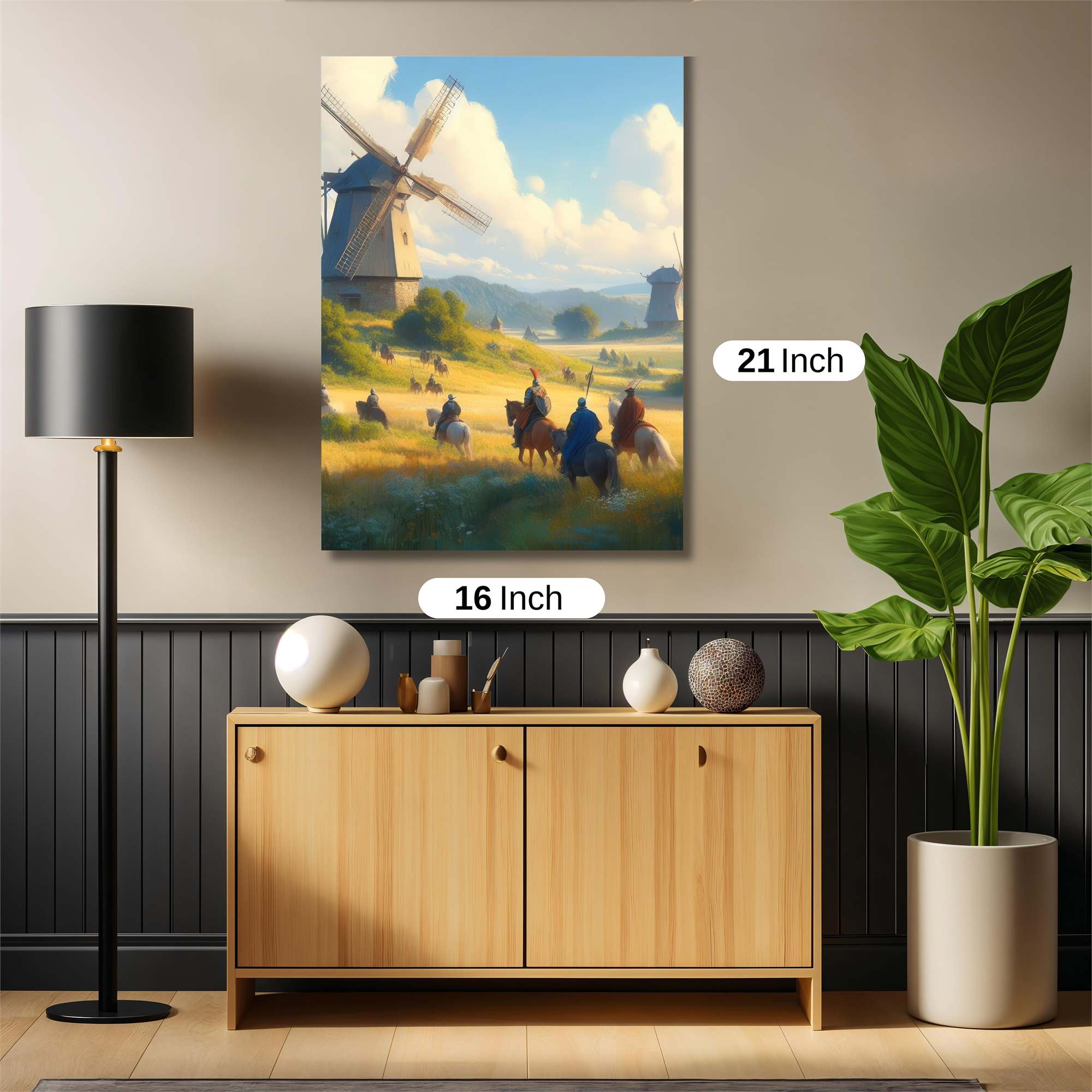 Windmill Wanderlust Safe Wall Magnetic / M