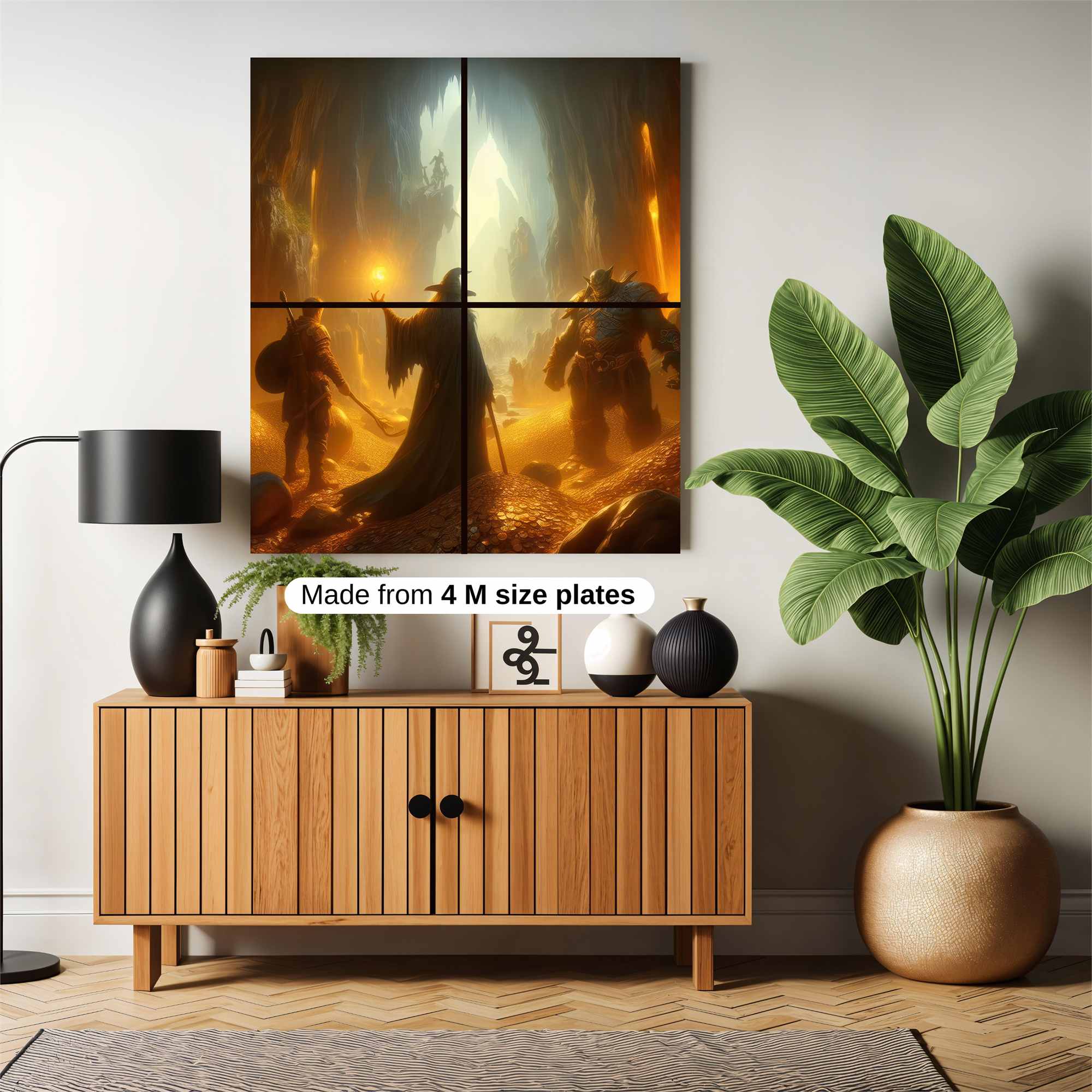 Gandalf's Quest Safe Wall Magnetic / M