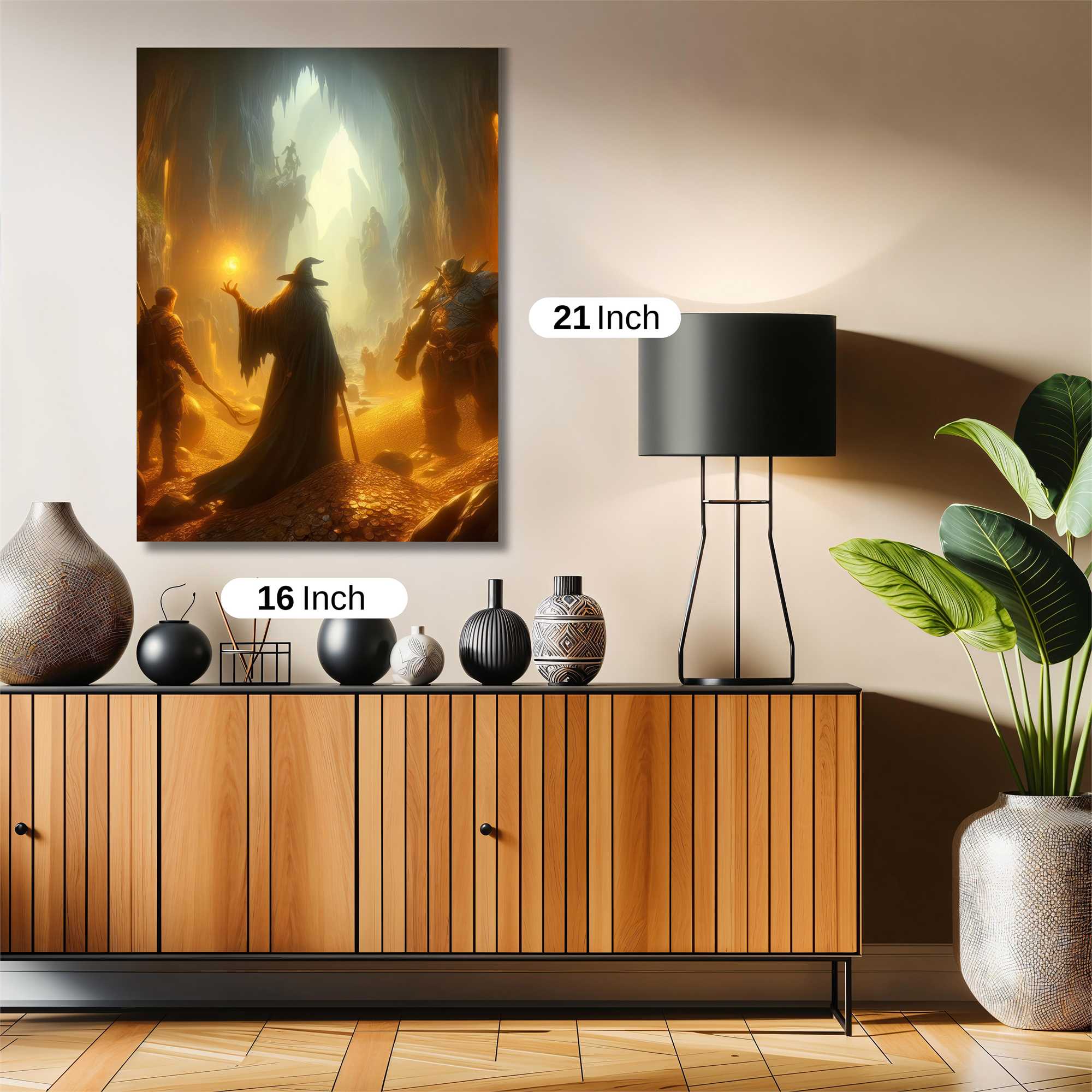 Gandalf's Quest Safe Wall Magnetic / M