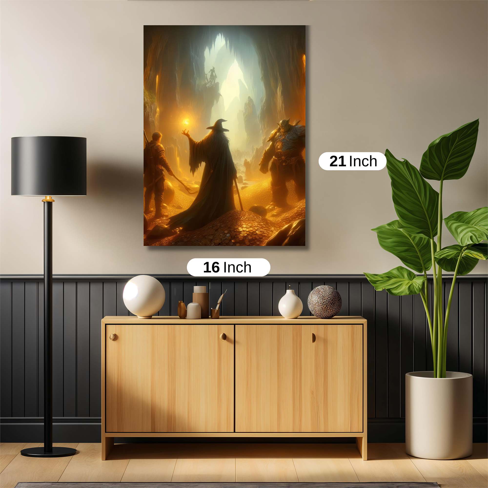 Gandalf's Quest Safe Wall Magnetic / M