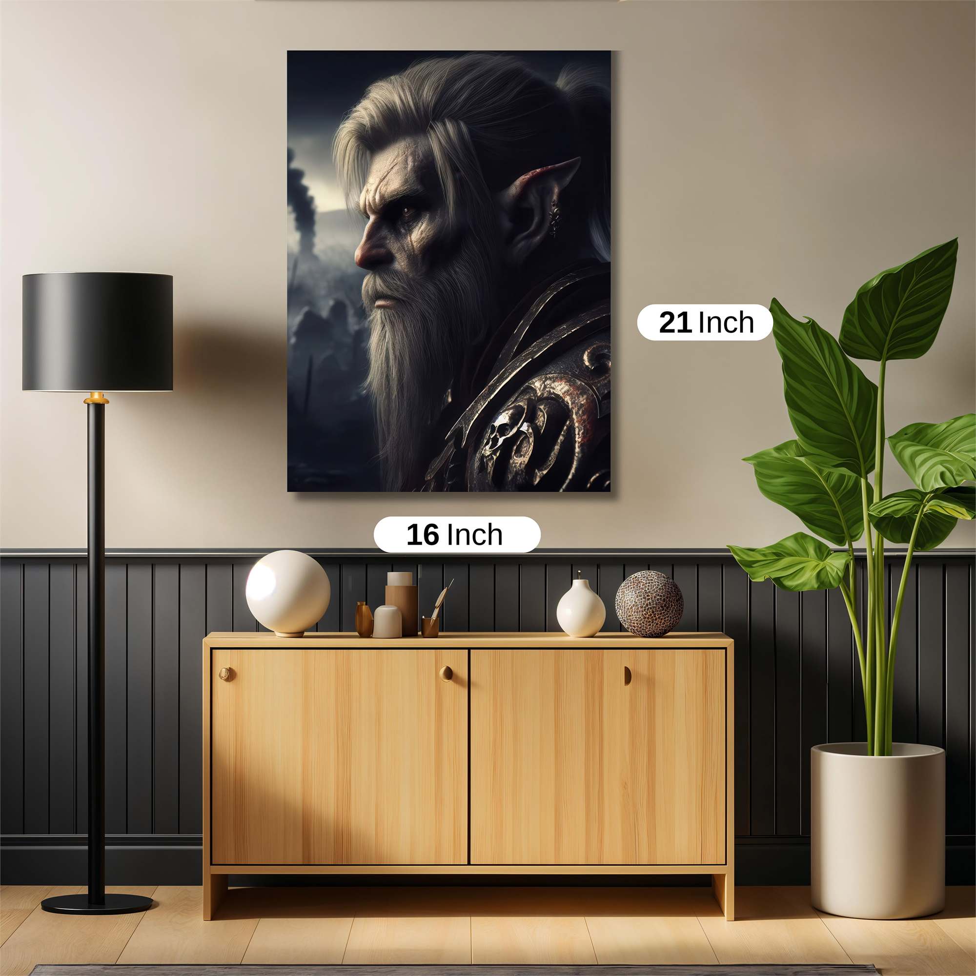 Elf Warlord Safe Wall Magnetic / M
