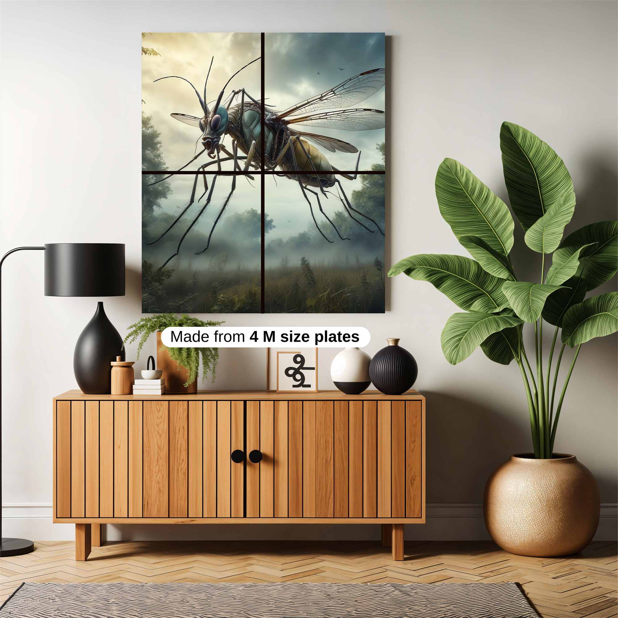 Mosquito Menace Safe Wall Magnetic / M