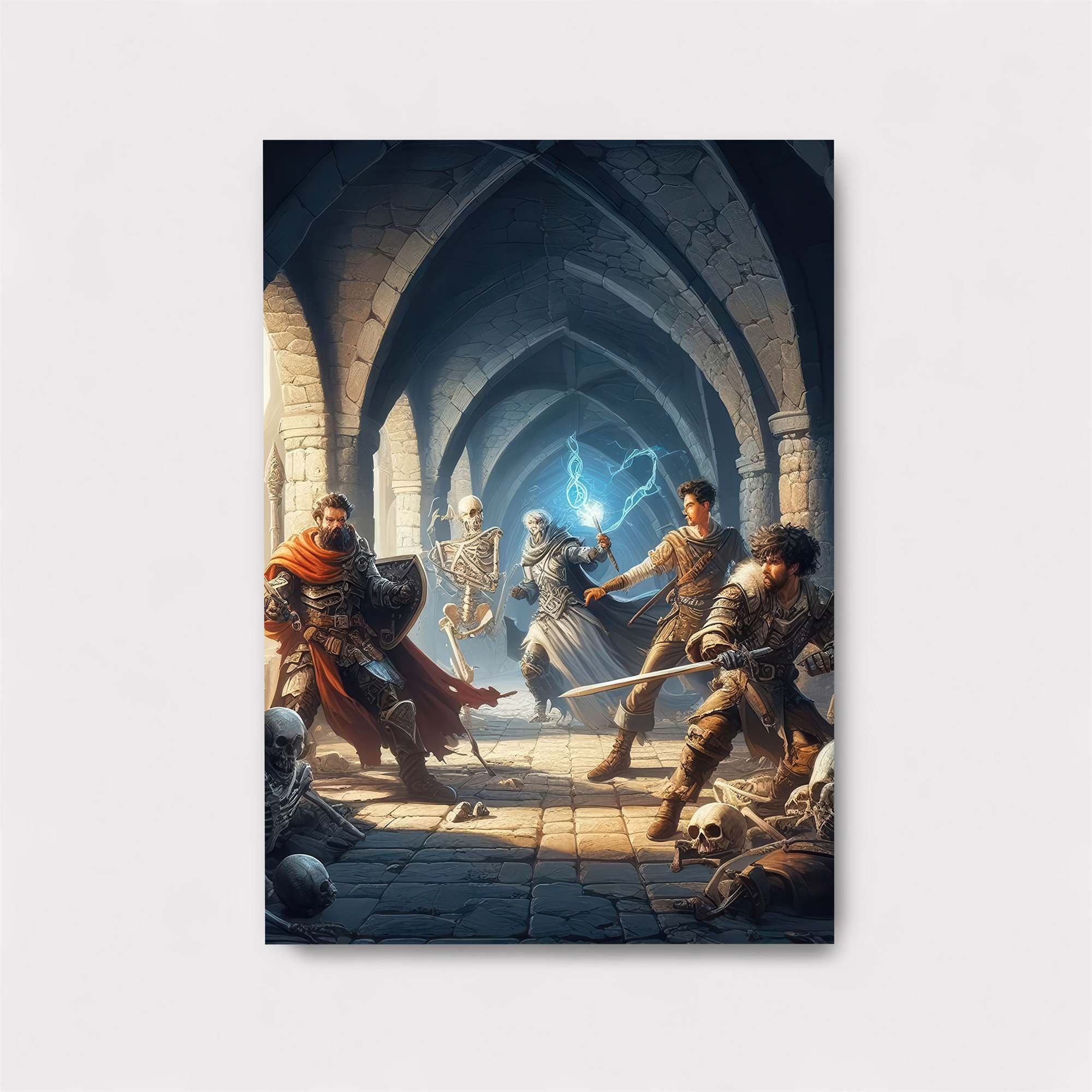 Skeleton Siege Safe Wall Magnetic / M