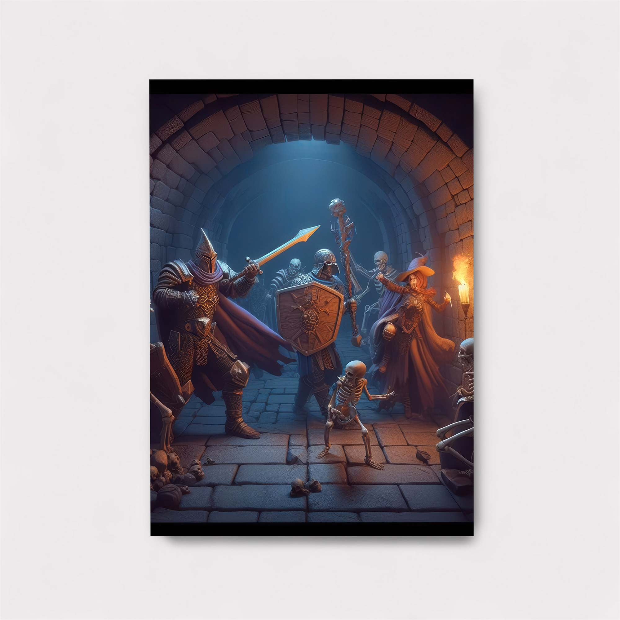 Skeleton Siege Safe Wall Magnetic / M