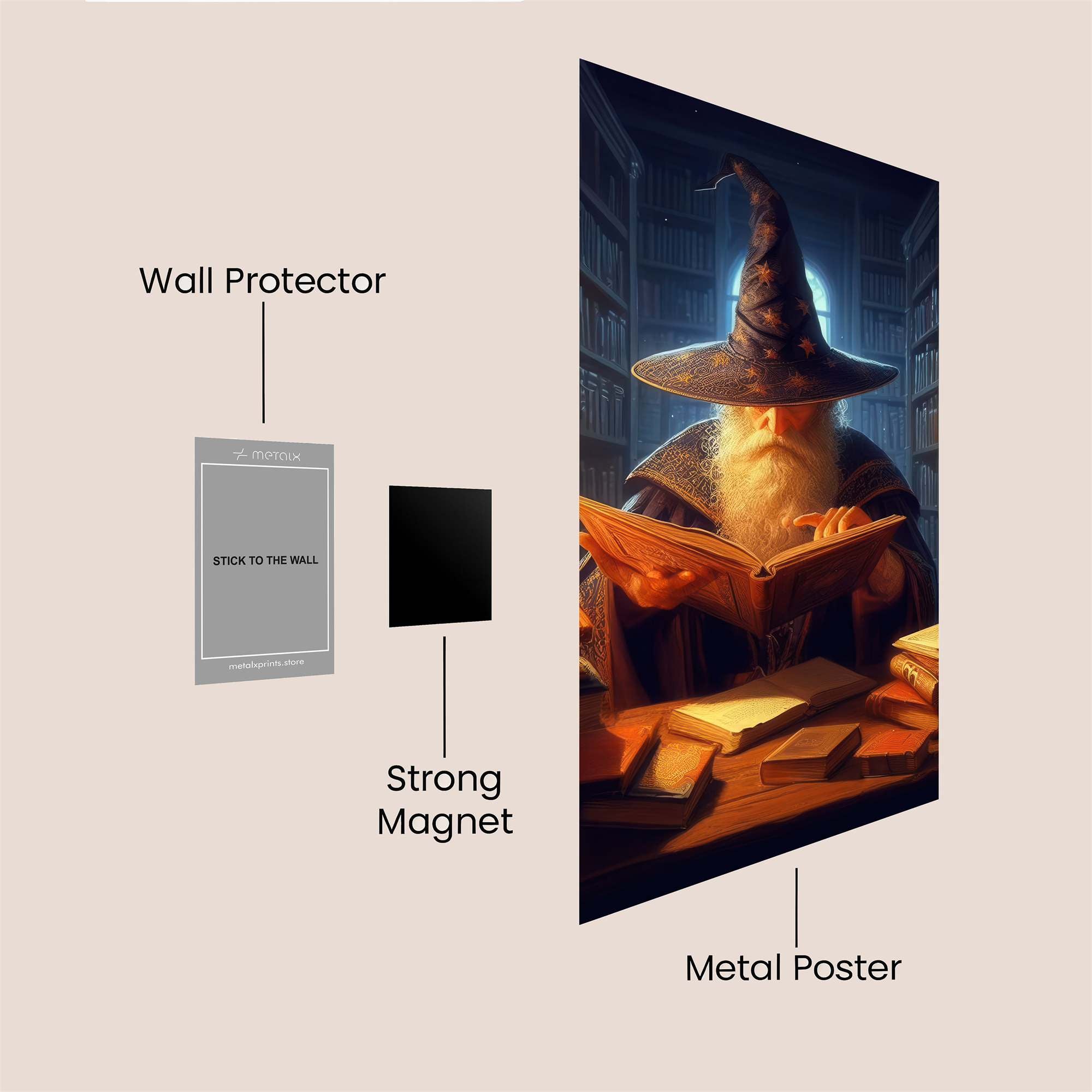 Merlin Enlightened Safe Wall Magnetic / M