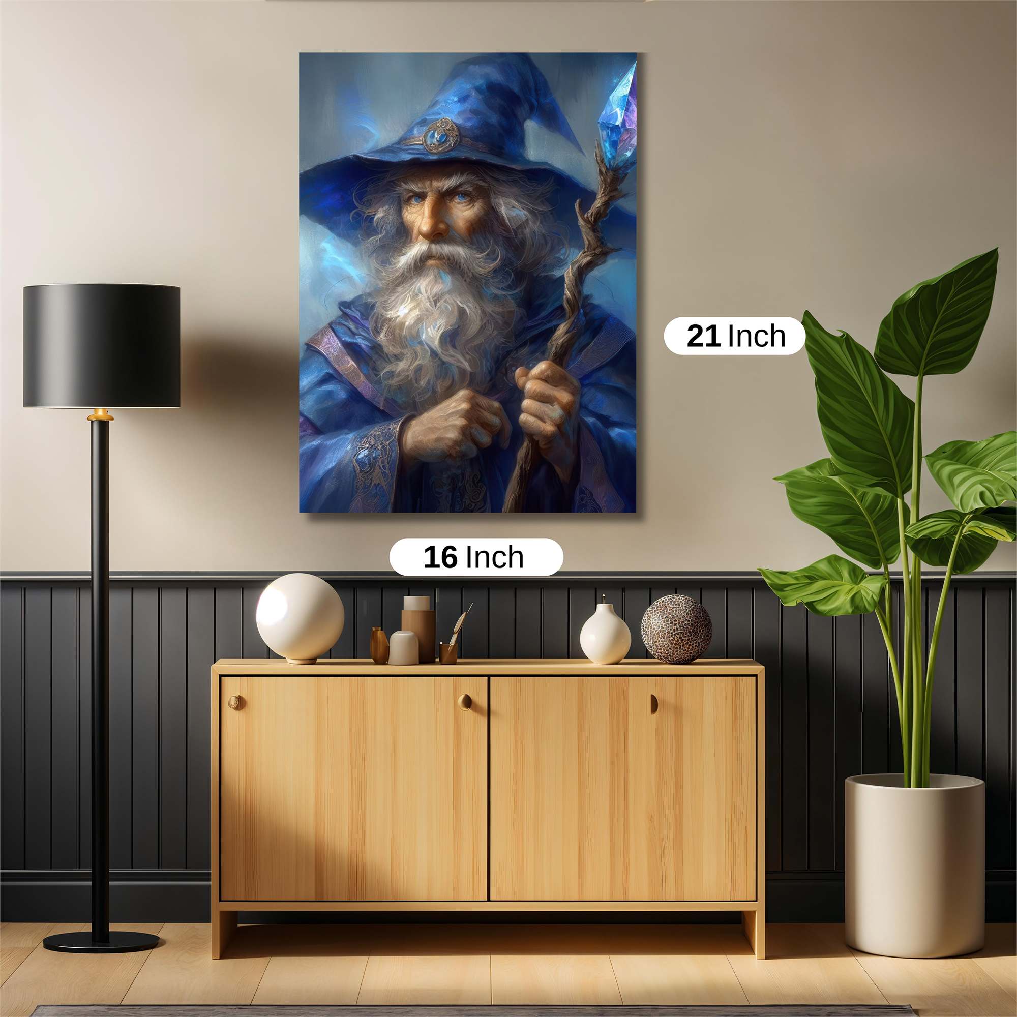 Gandalf Enigmatic Safe Wall Magnetic / M