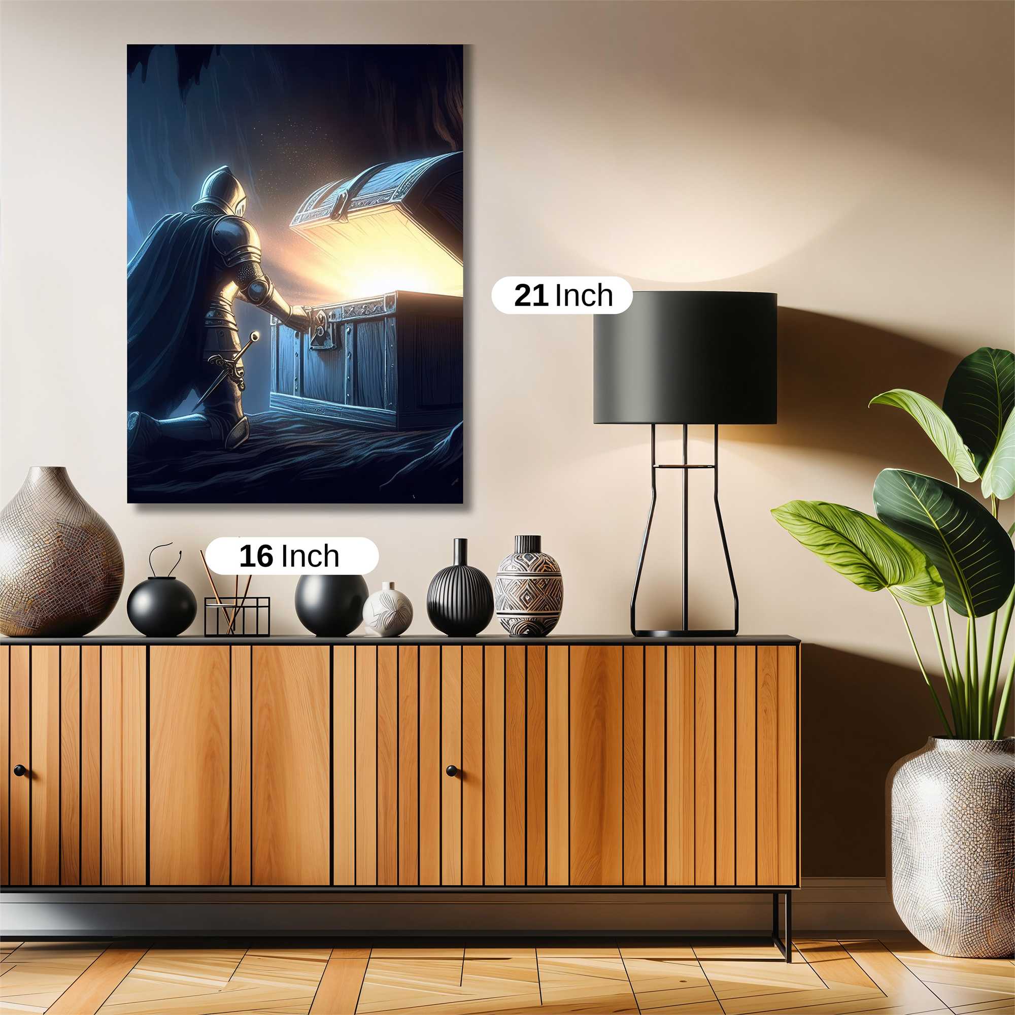 Knight's Reverence Safe Wall Magnetic / M