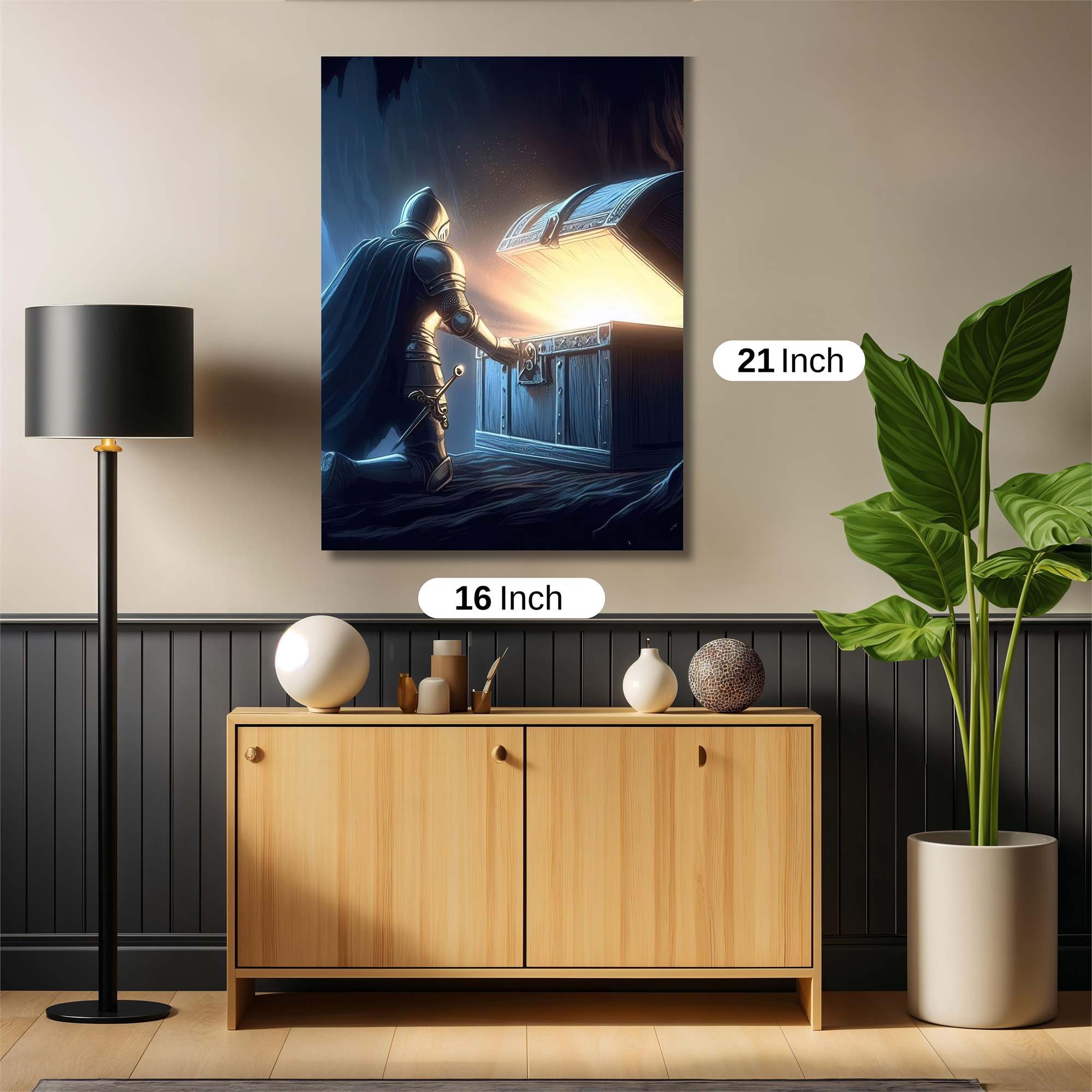 Knight's Reverence Safe Wall Magnetic / M