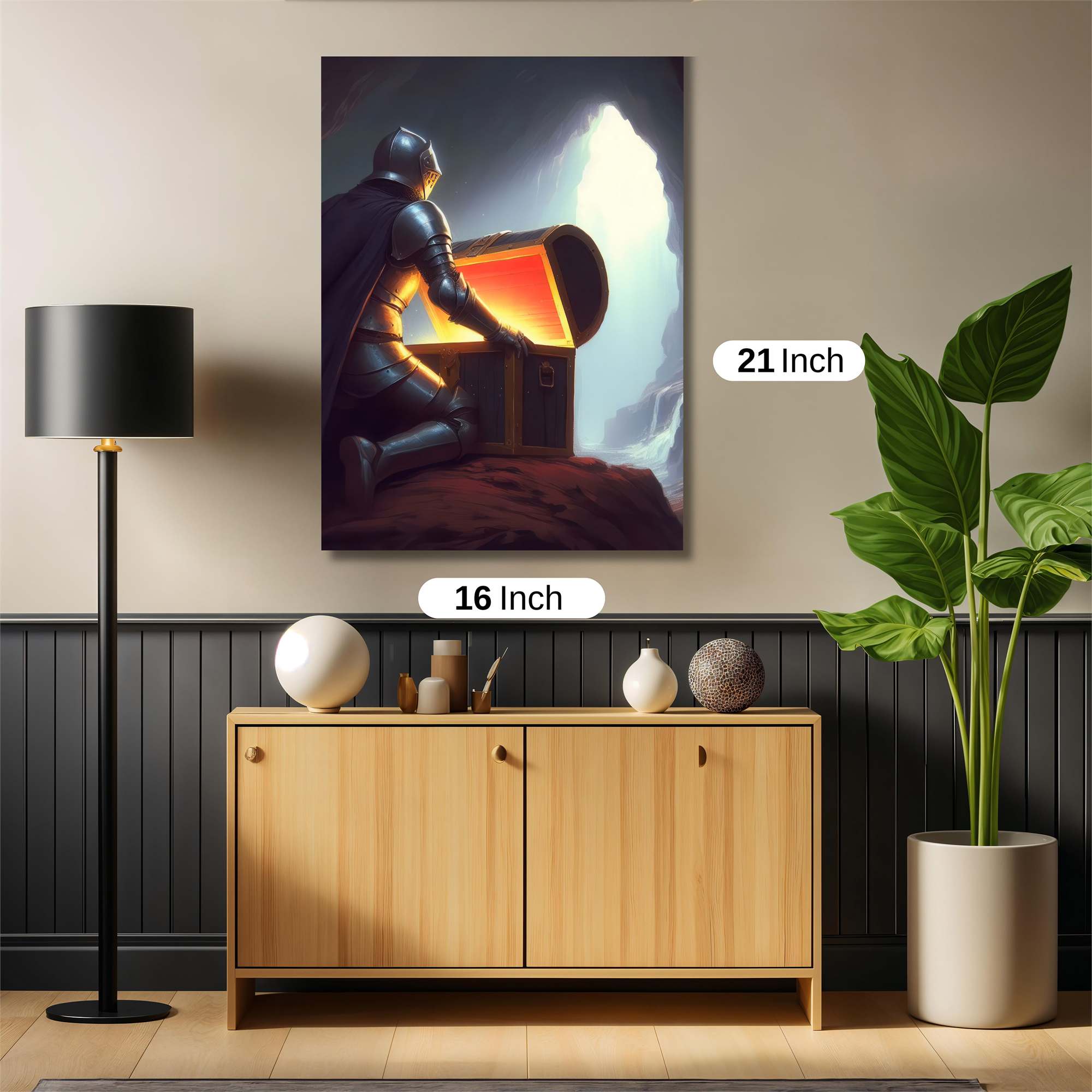 Knight's Radiance Safe Wall Magnetic / M