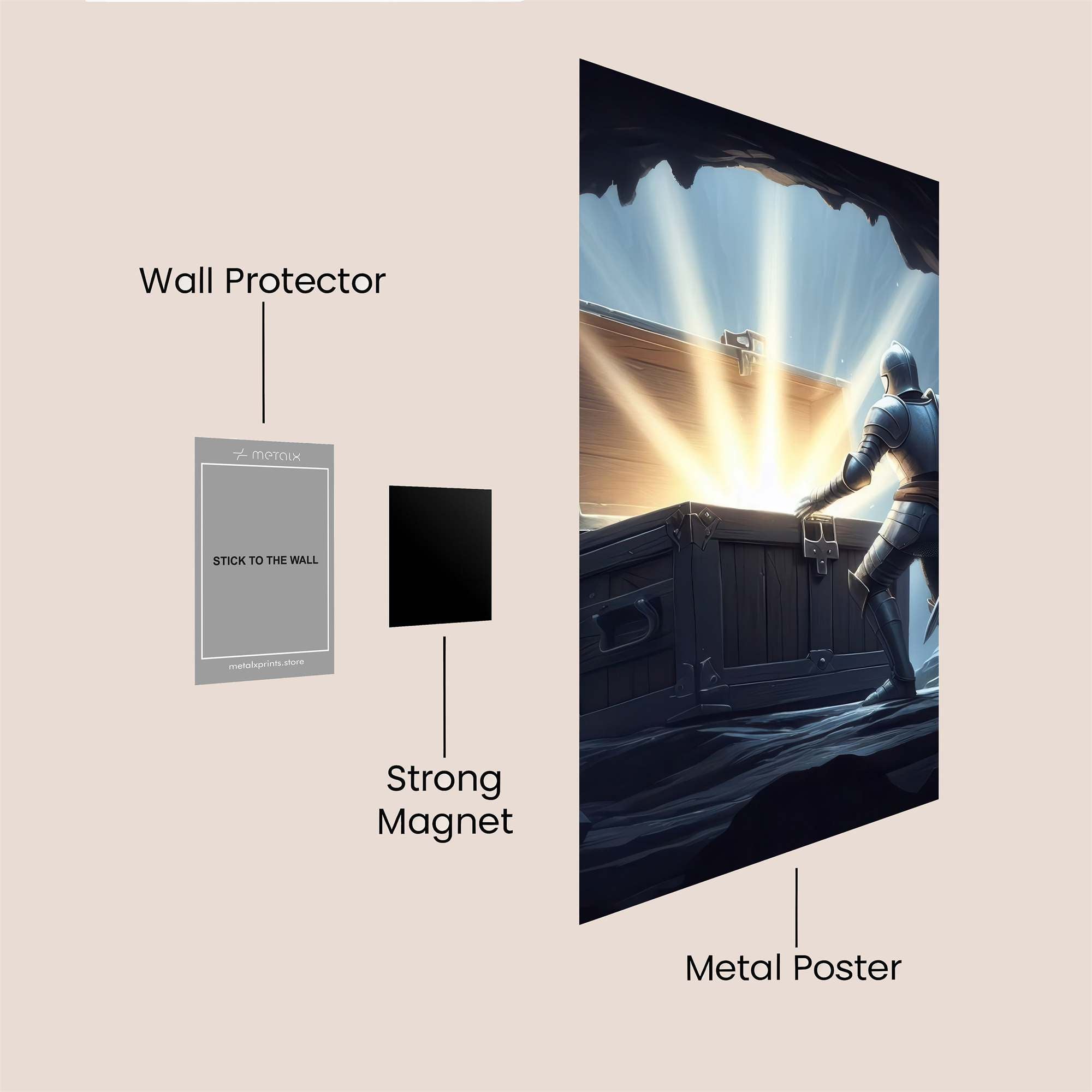 Knight's Radiance Safe Wall Magnetic / M