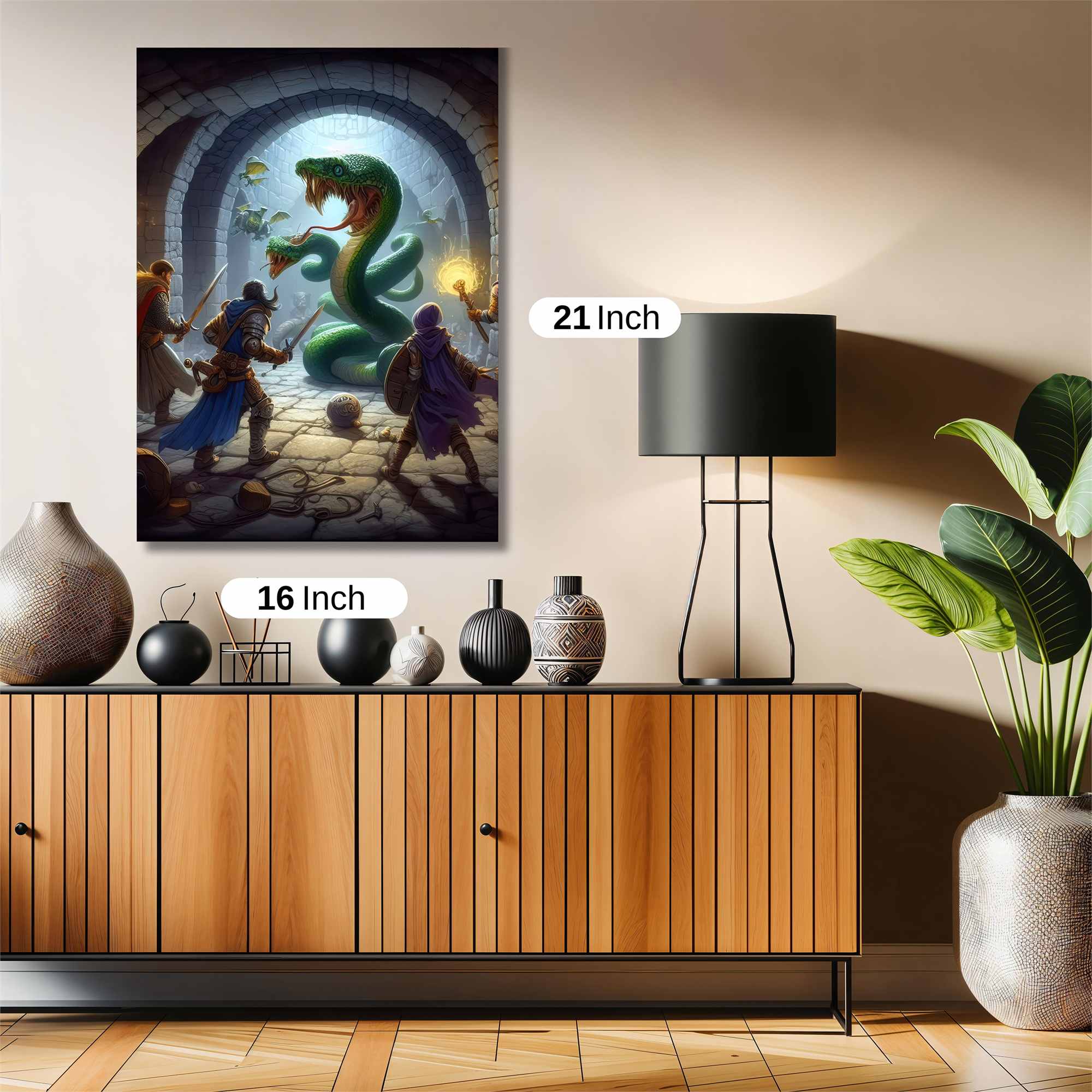 Basilisk Peril Safe Wall Magnetic / M