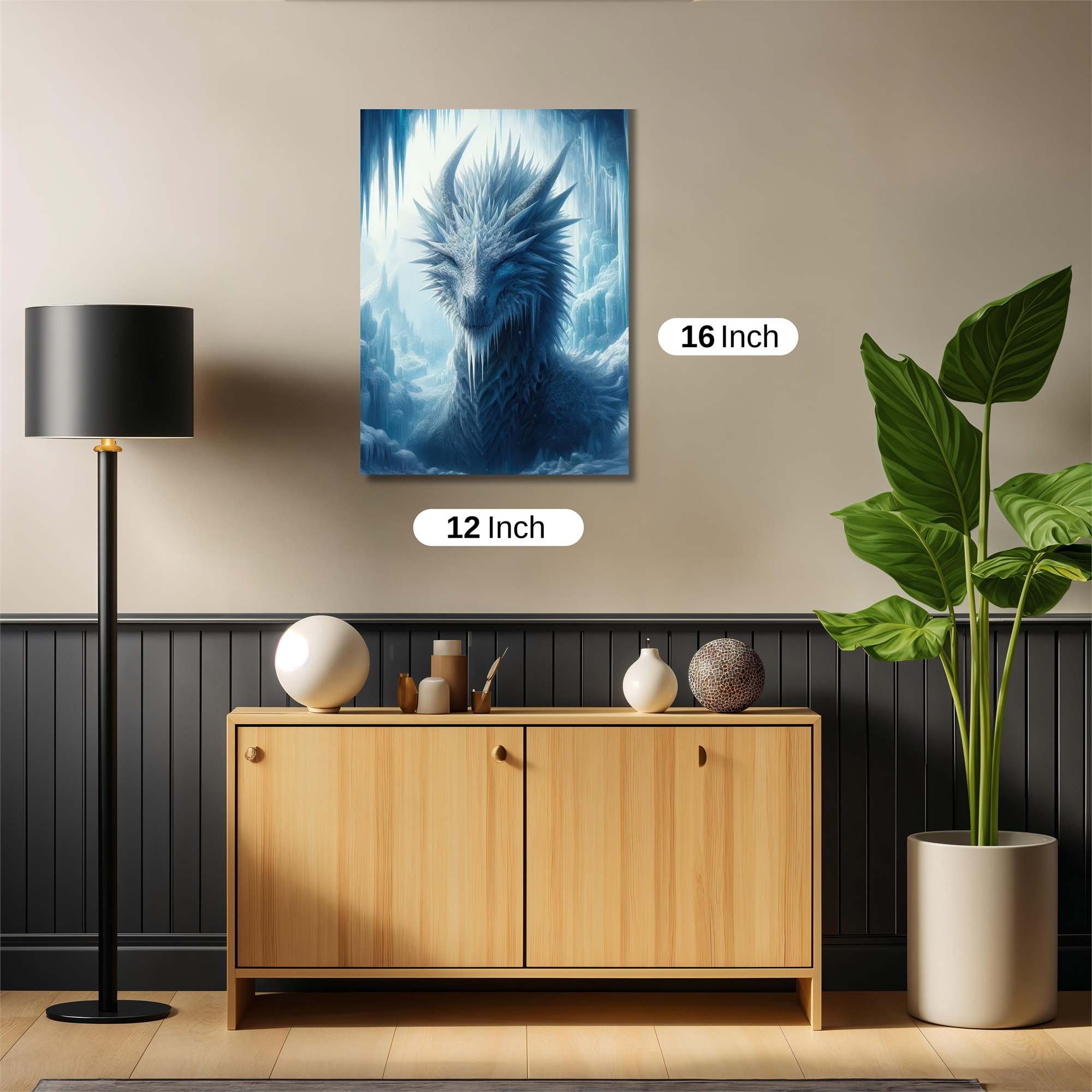 Frost Dragon Safe Wall Magnetic / M