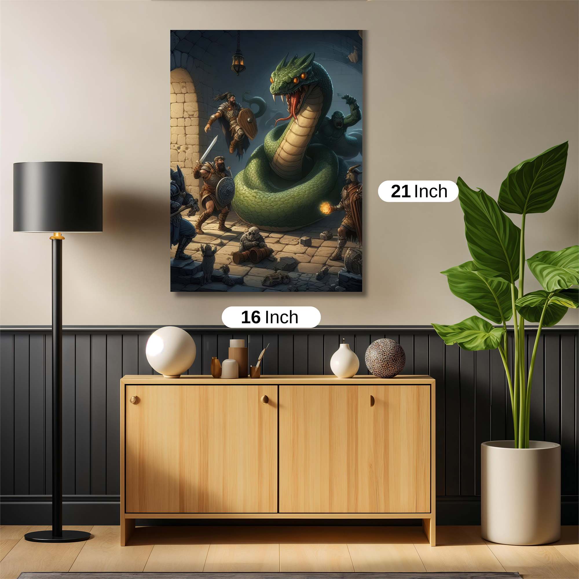 Jormungandr Wrathful Safe Wall Magnetic / M