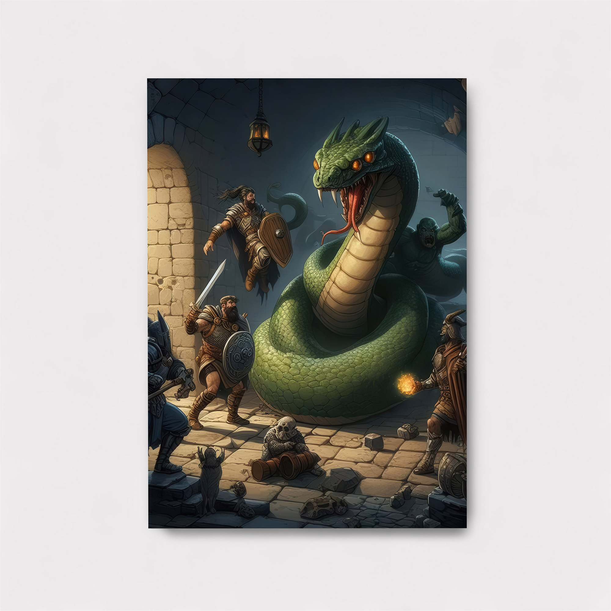 Jormungandr Wrathful Safe Wall Magnetic / M