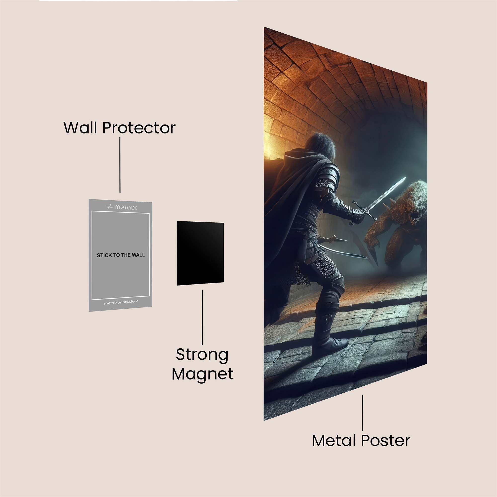 Beast Encounter Safe Wall Magnetic / M