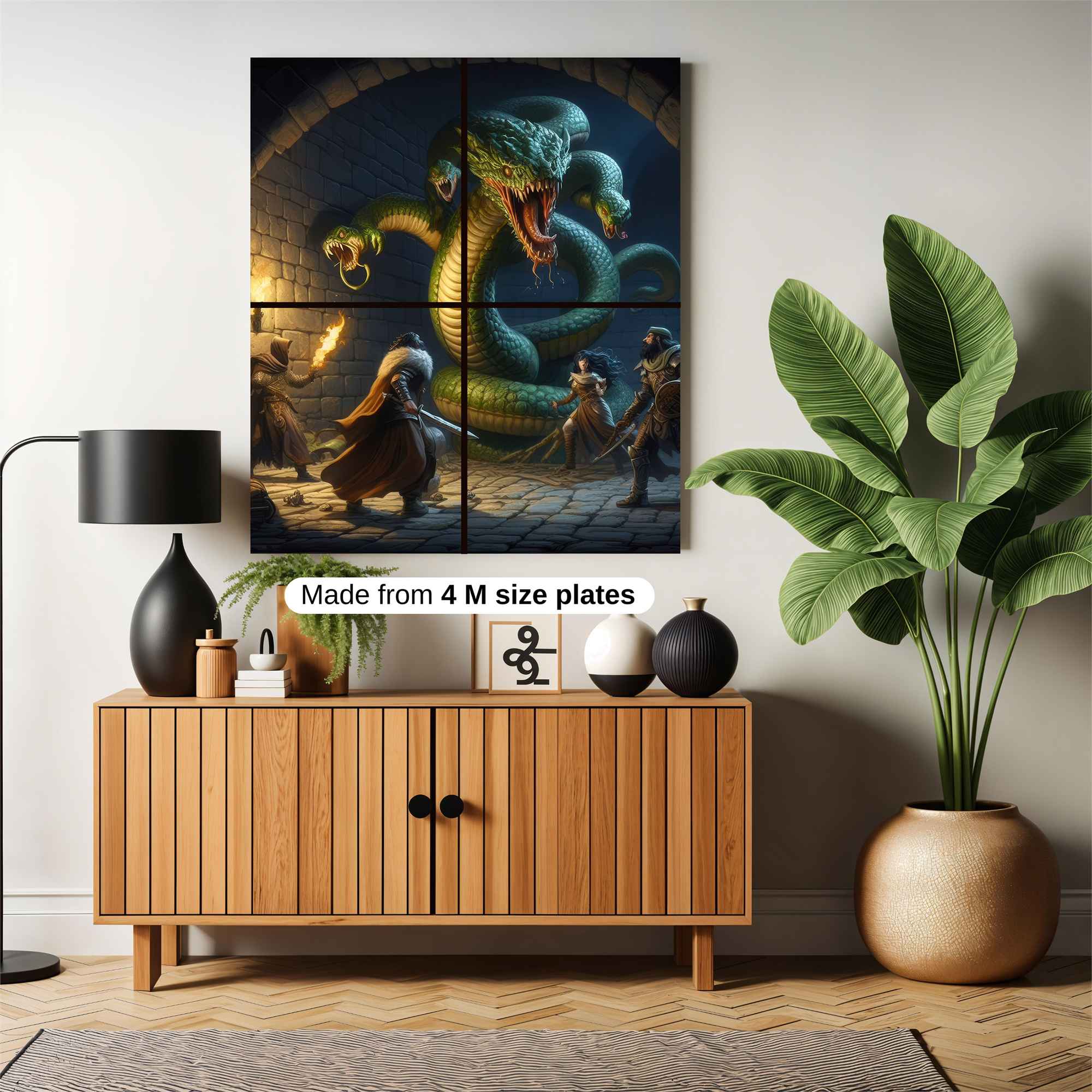 Hydra Menace Safe Wall Magnetic / M