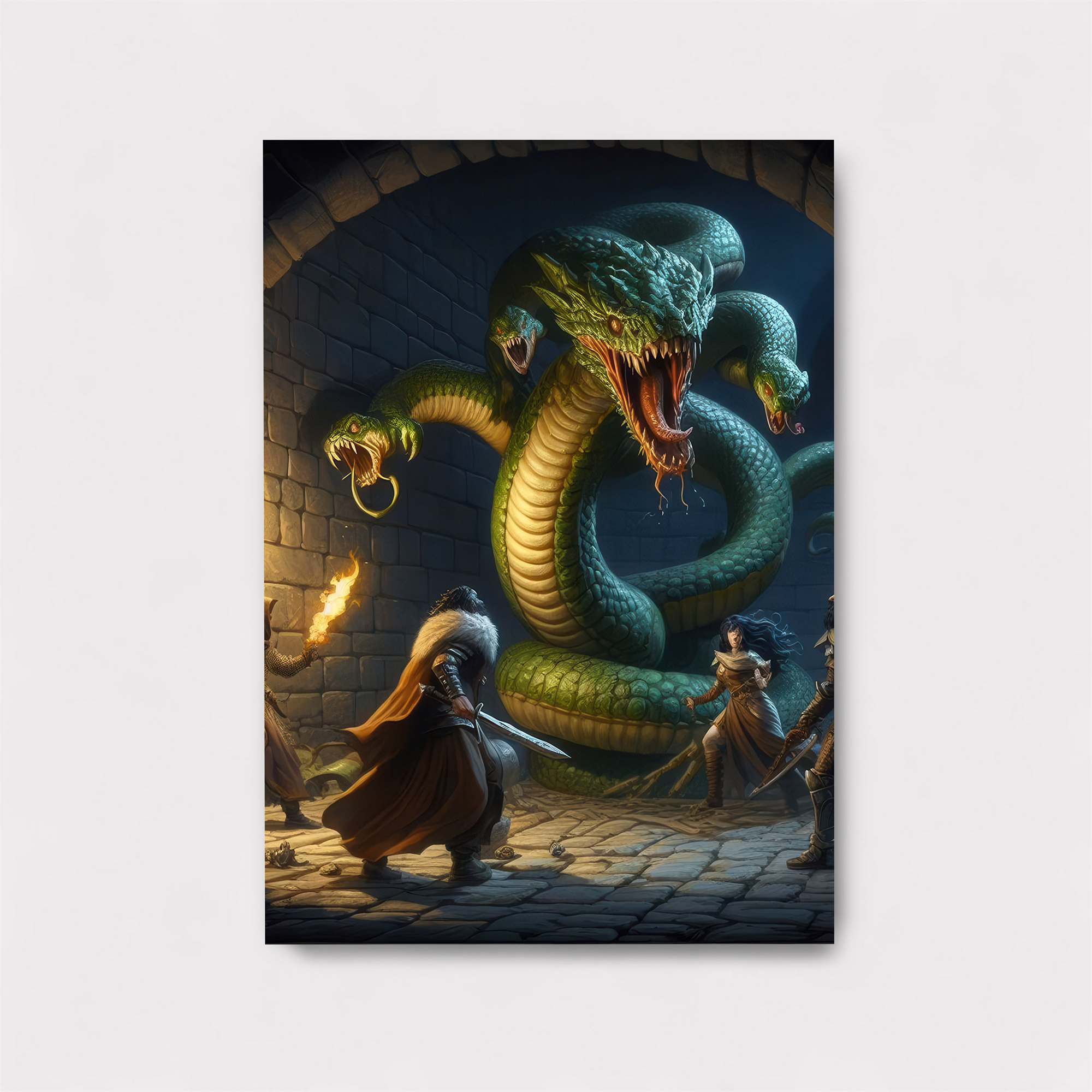 Hydra Menace Safe Wall Magnetic / M