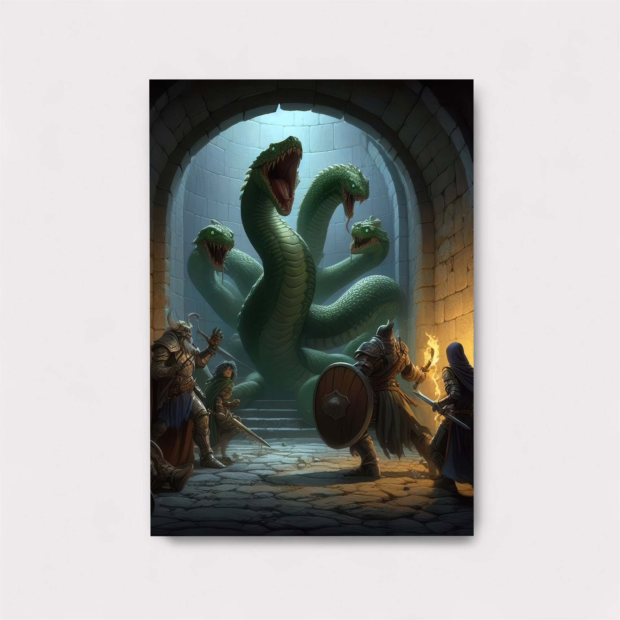 Hydra Menace Safe Wall Magnetic / M