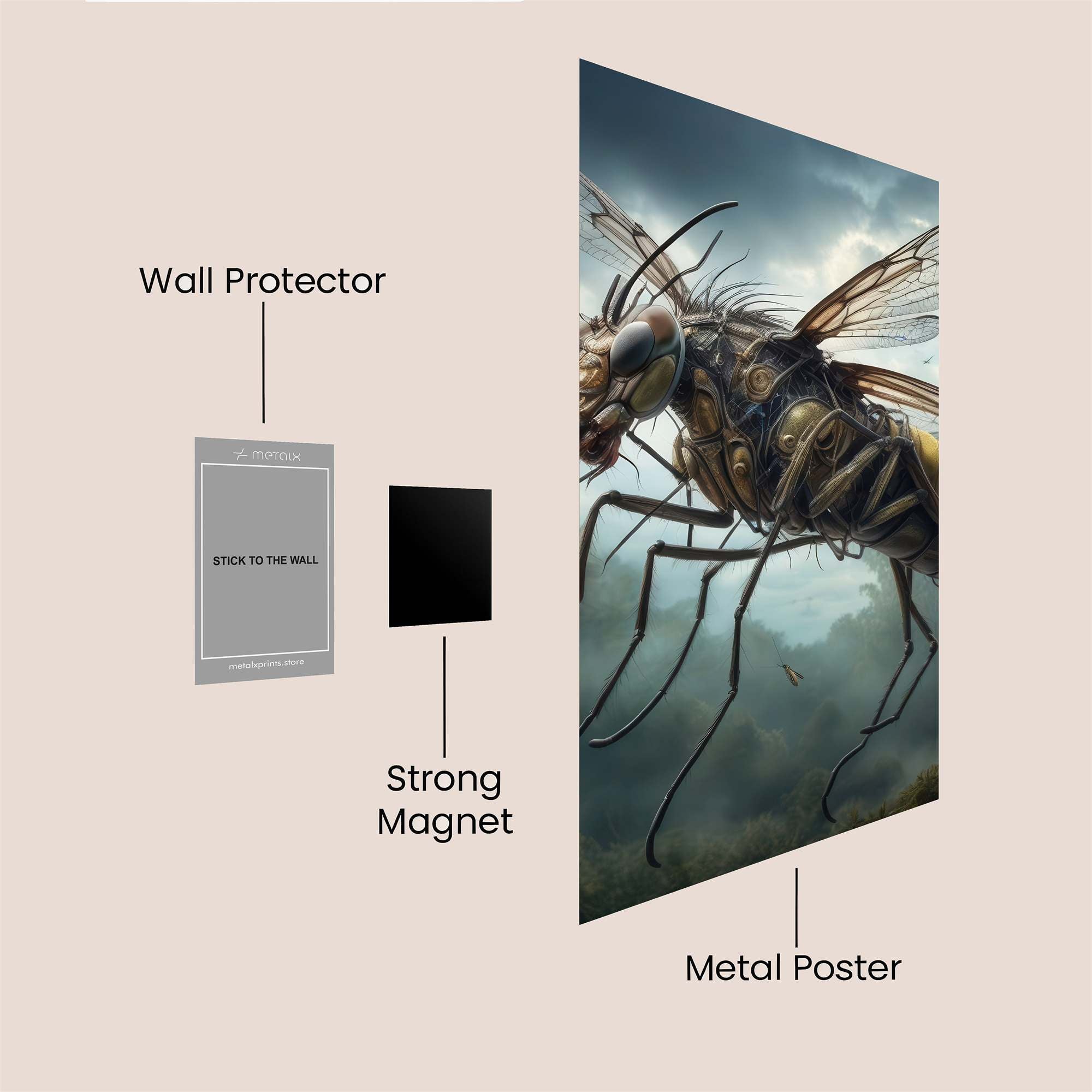 Behemoth Gloom Safe Wall Magnetic / M