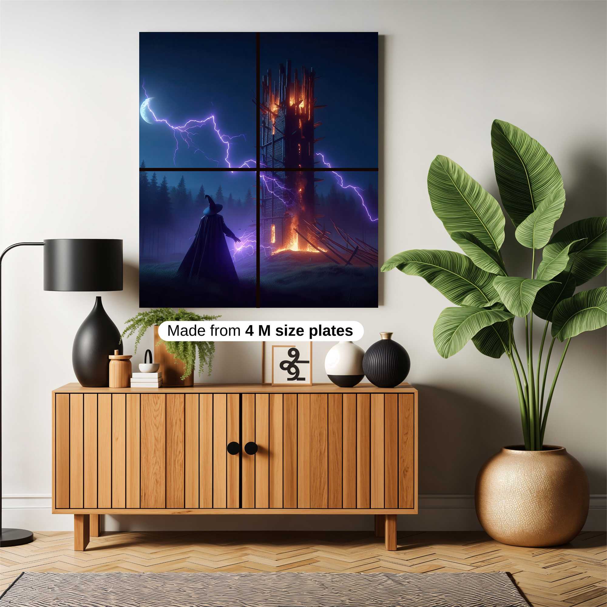 Wizard's Wrath Safe Wall Magnetic / M