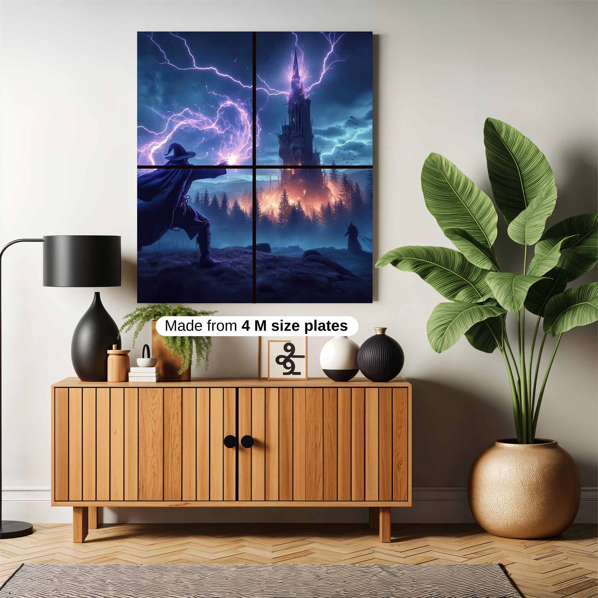 Merlin's Wrath Safe Wall Magnetic / M