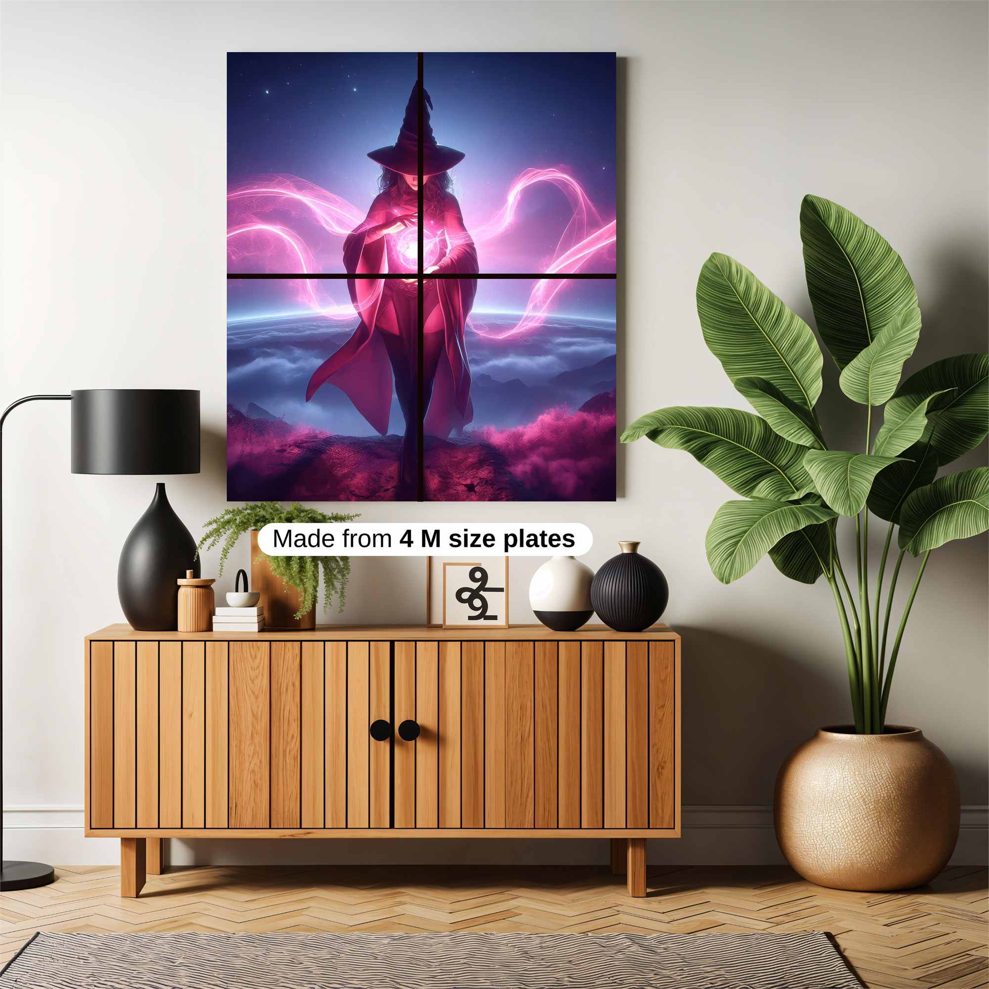 Witch Enchantment Safe Wall Magnetic / M